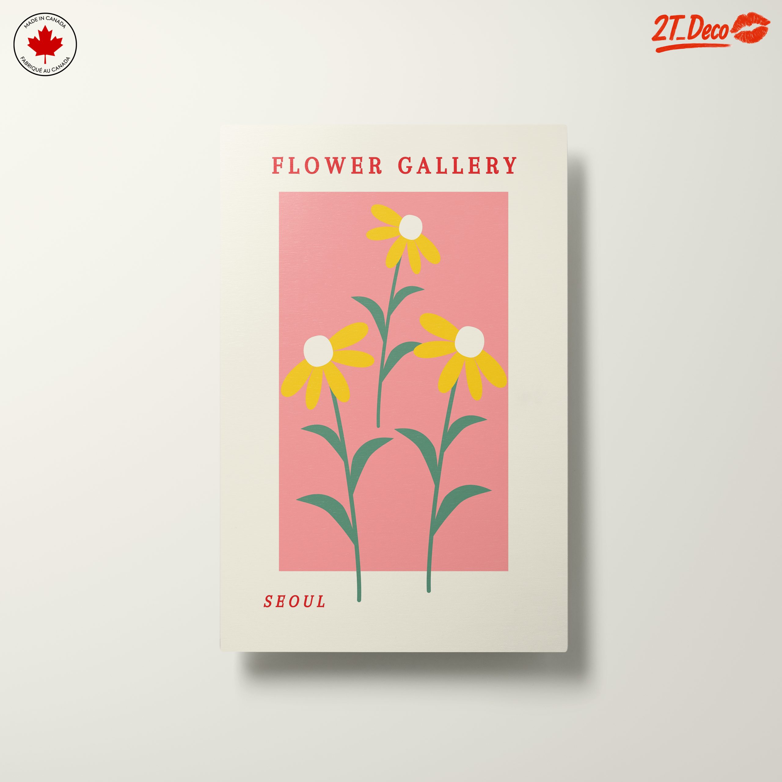 Stylized Botanical Art Featuring Daisies - Image 10