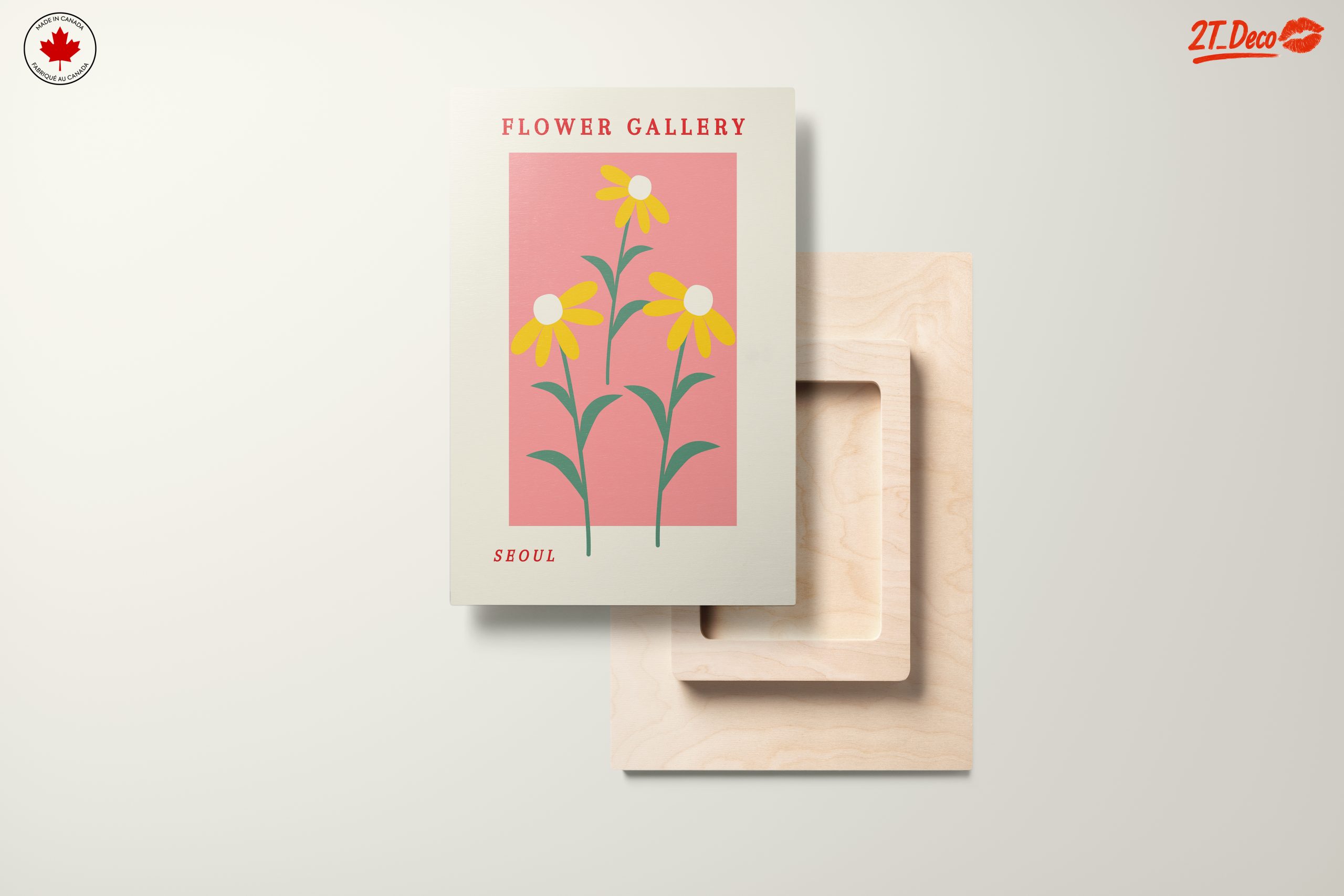 Stylized Botanical Art Featuring Daisies - Image 11