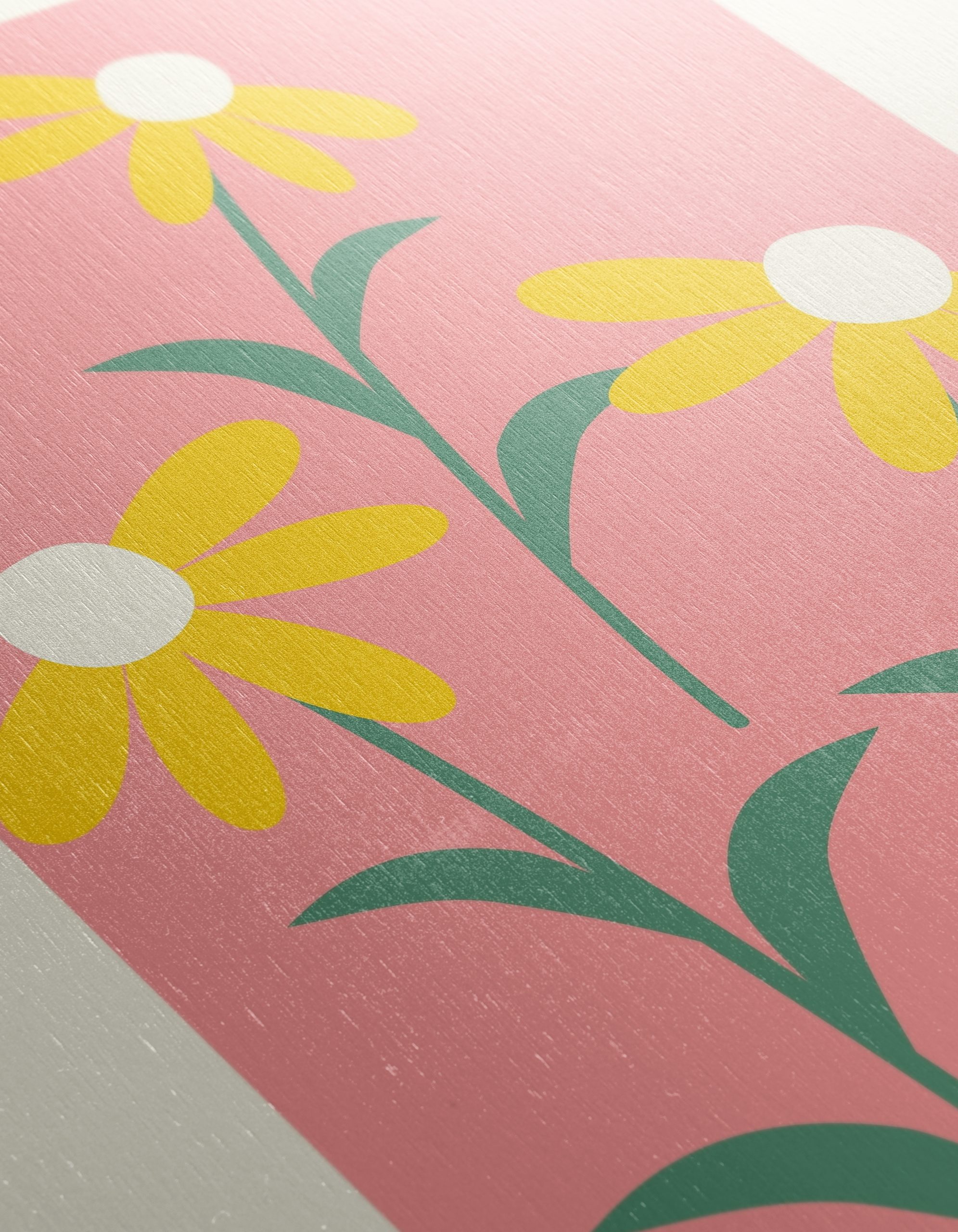 Stylized Botanical Art Featuring Daisies - Image 12