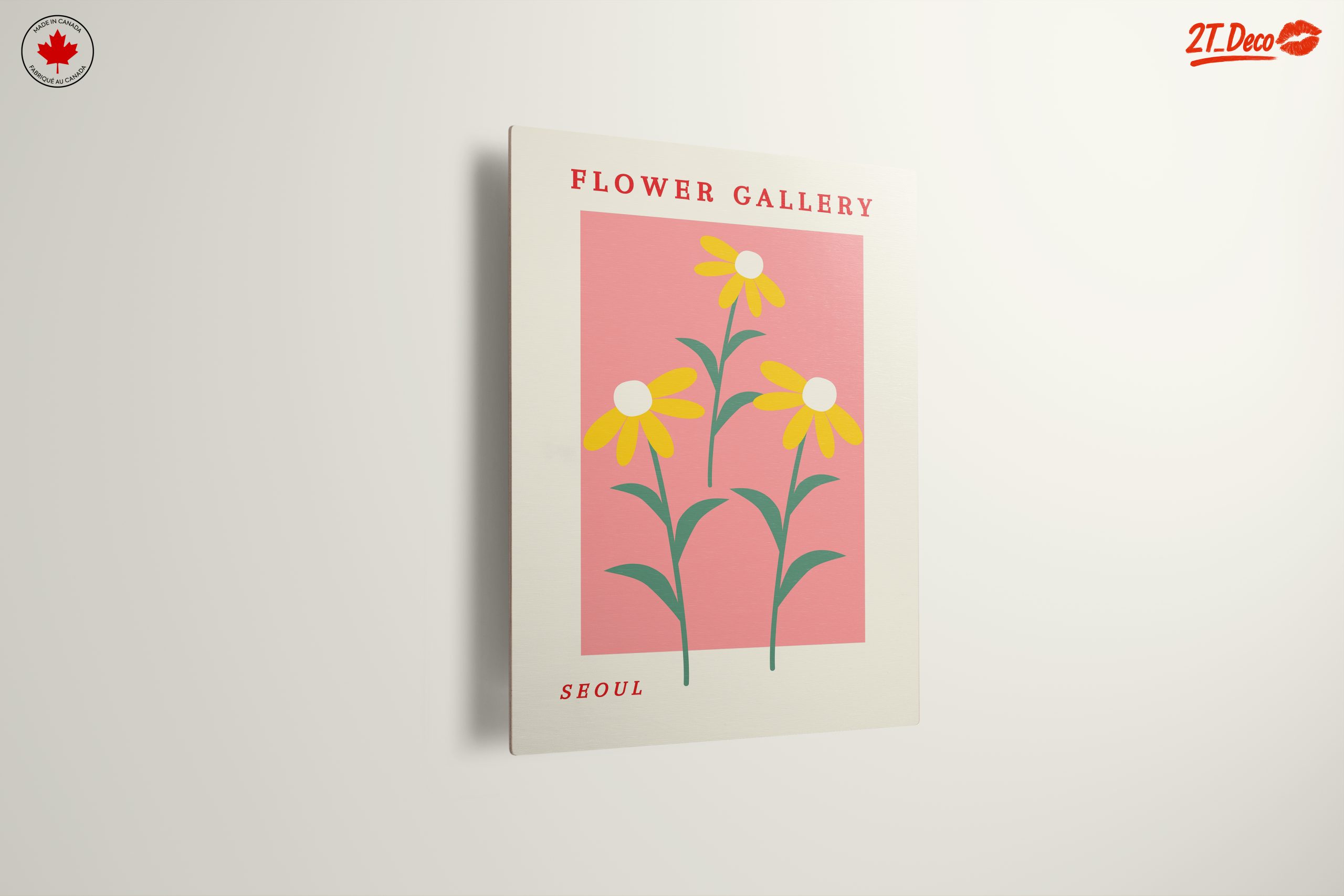 Stylized Botanical Art Featuring Daisies - Image 13