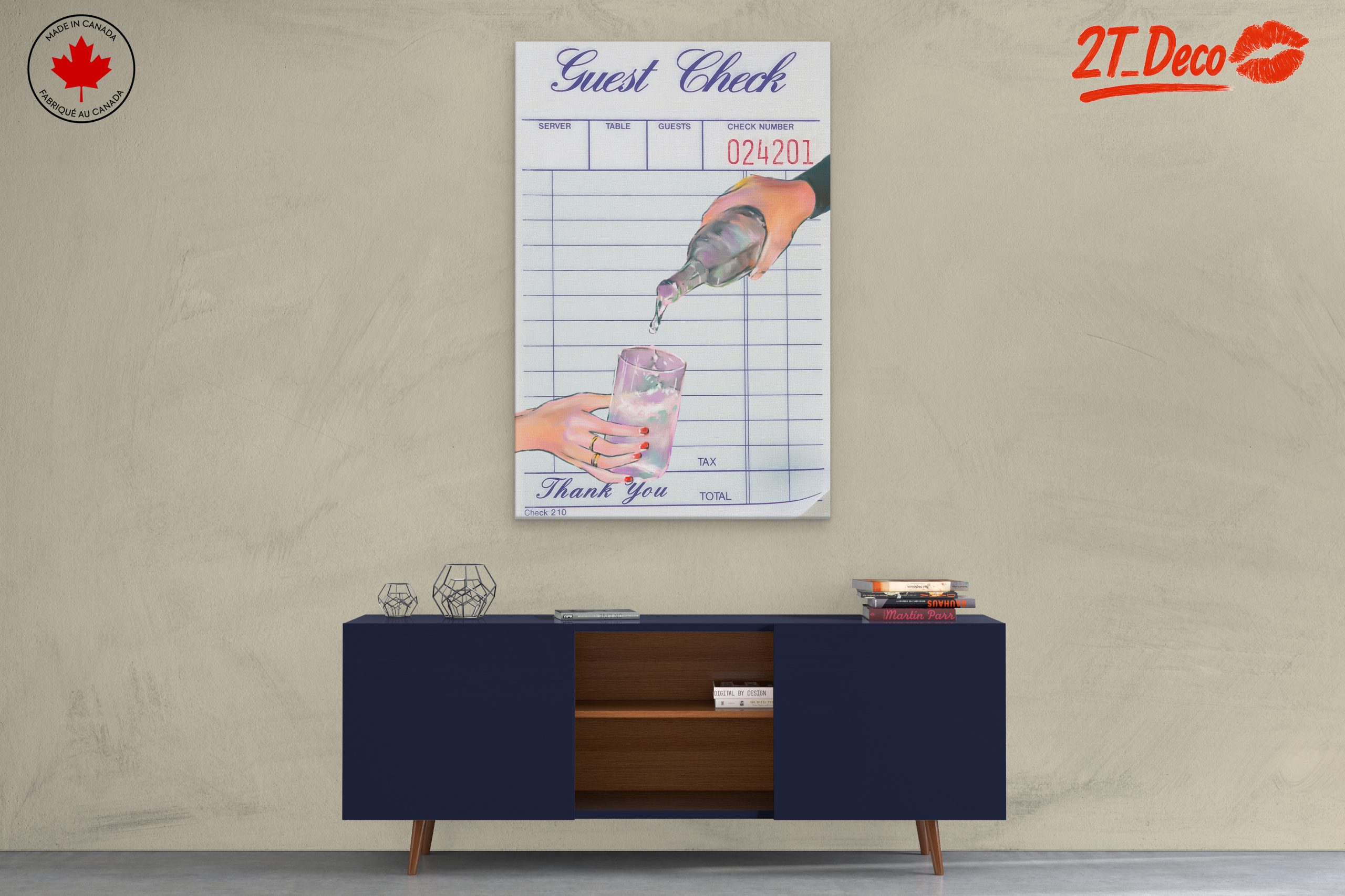 Elegant Bartender Experience Wall Art - Image 3