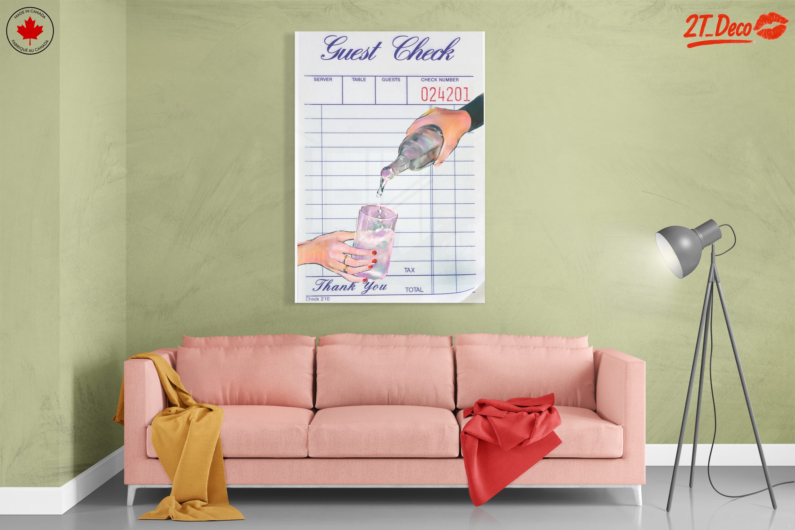 Elegant Bartender Experience Wall Art - Image 7