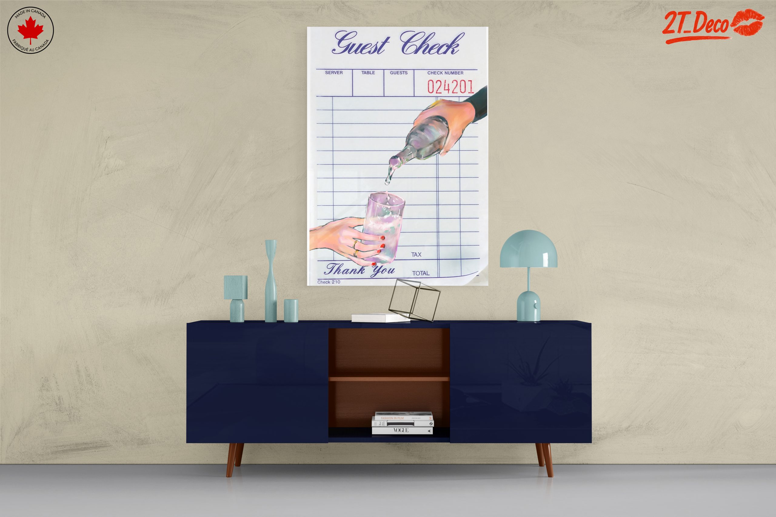 Elegant Bartender Experience Wall Art - Image 8