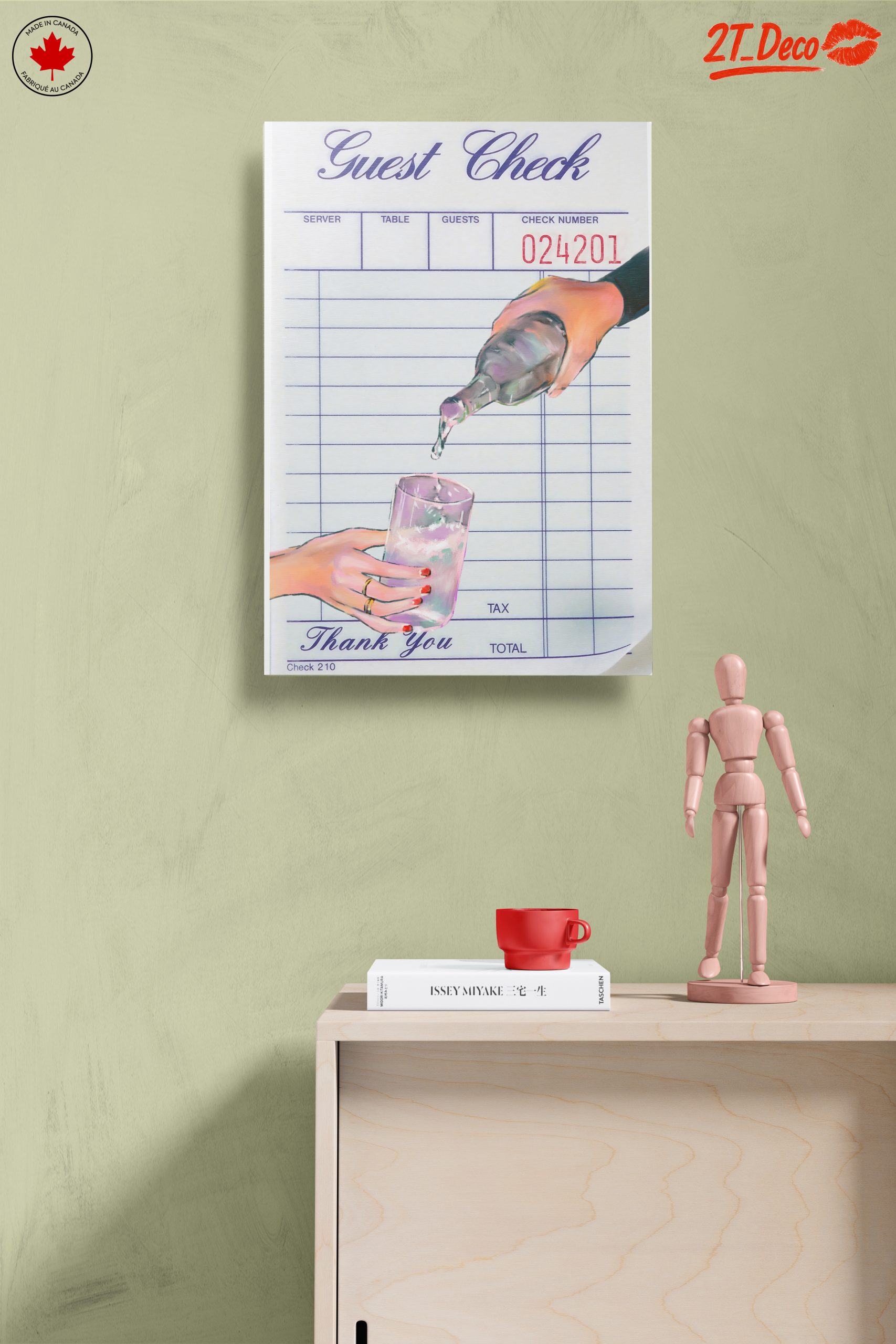 Elegant Bartender Experience Wall Art - Image 14