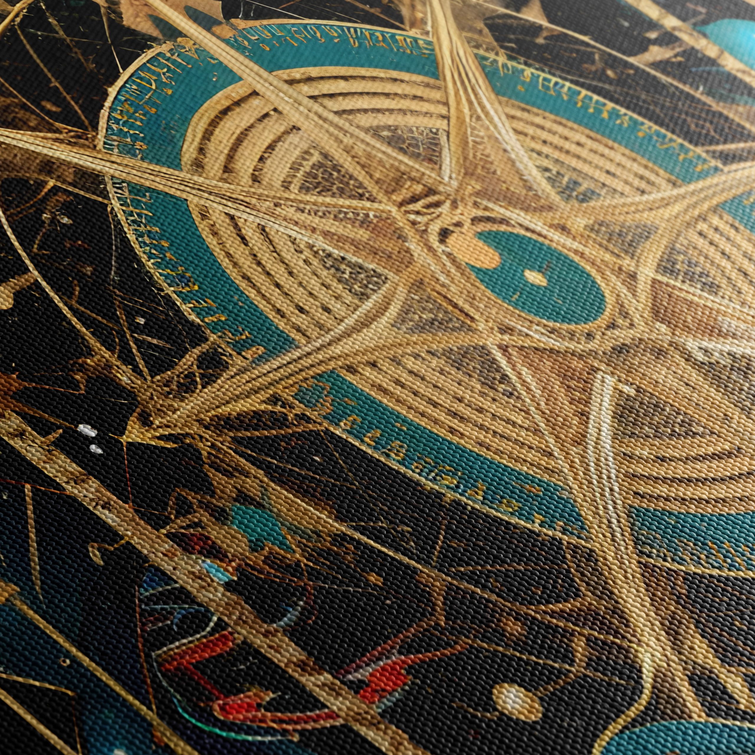 Intricate Celestial Abstract Art Design - Image 5