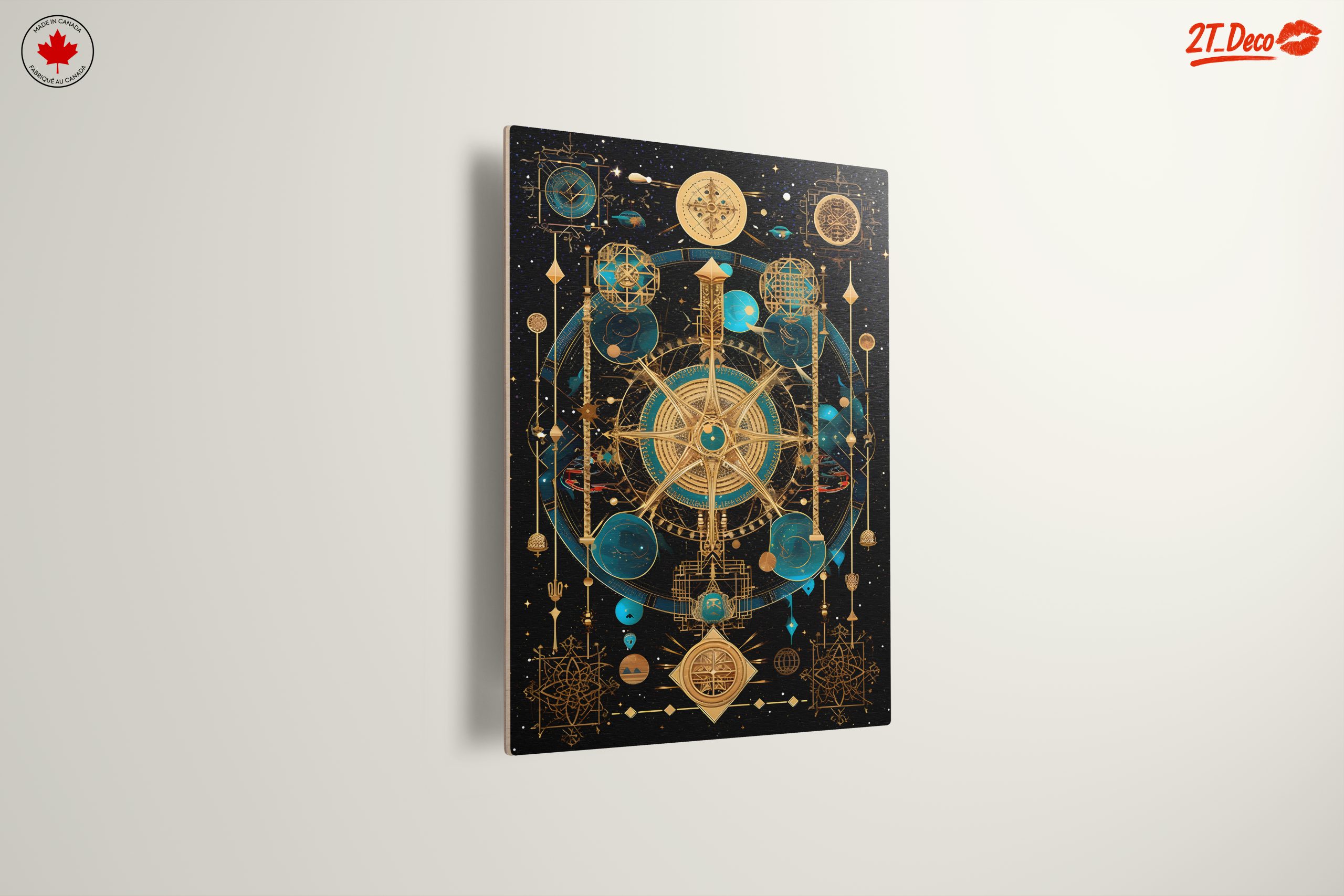Intricate Celestial Abstract Art Design - Image 13