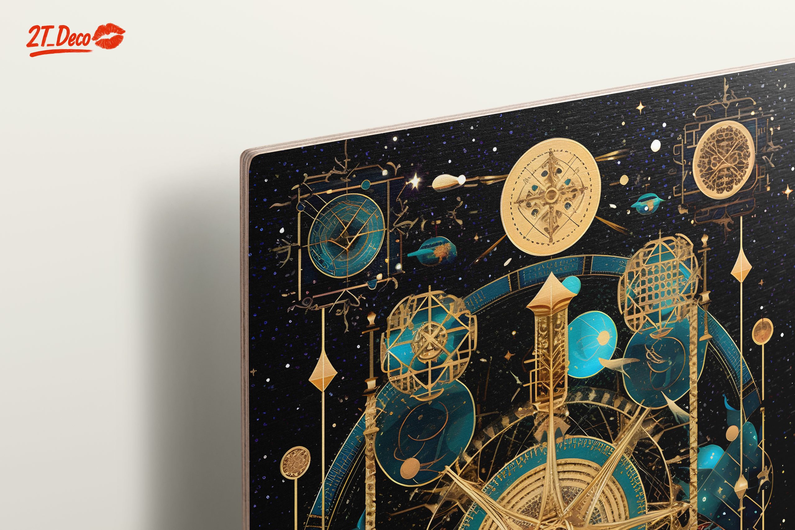 Intricate Celestial Abstract Art Design - Image 15
