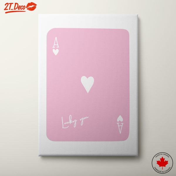 Lucky You Playing Card Artwork 6