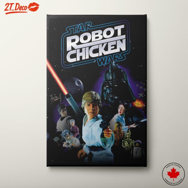 Robot Chicken Wars Poster Art