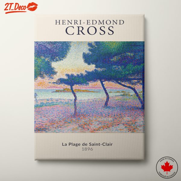 Henri-Edmond Cross La Plage de Saint-Clair Art