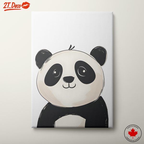 Adorable Panda Character Art