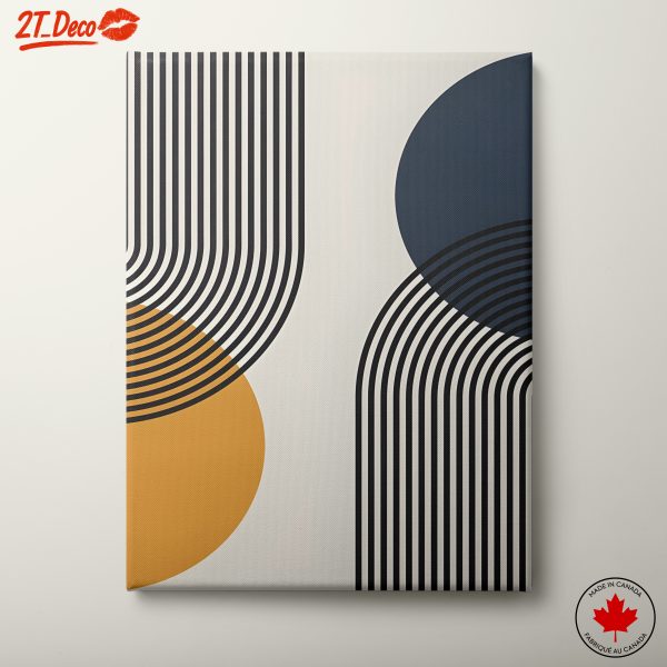Modern Geometric Abstract Artwork 3