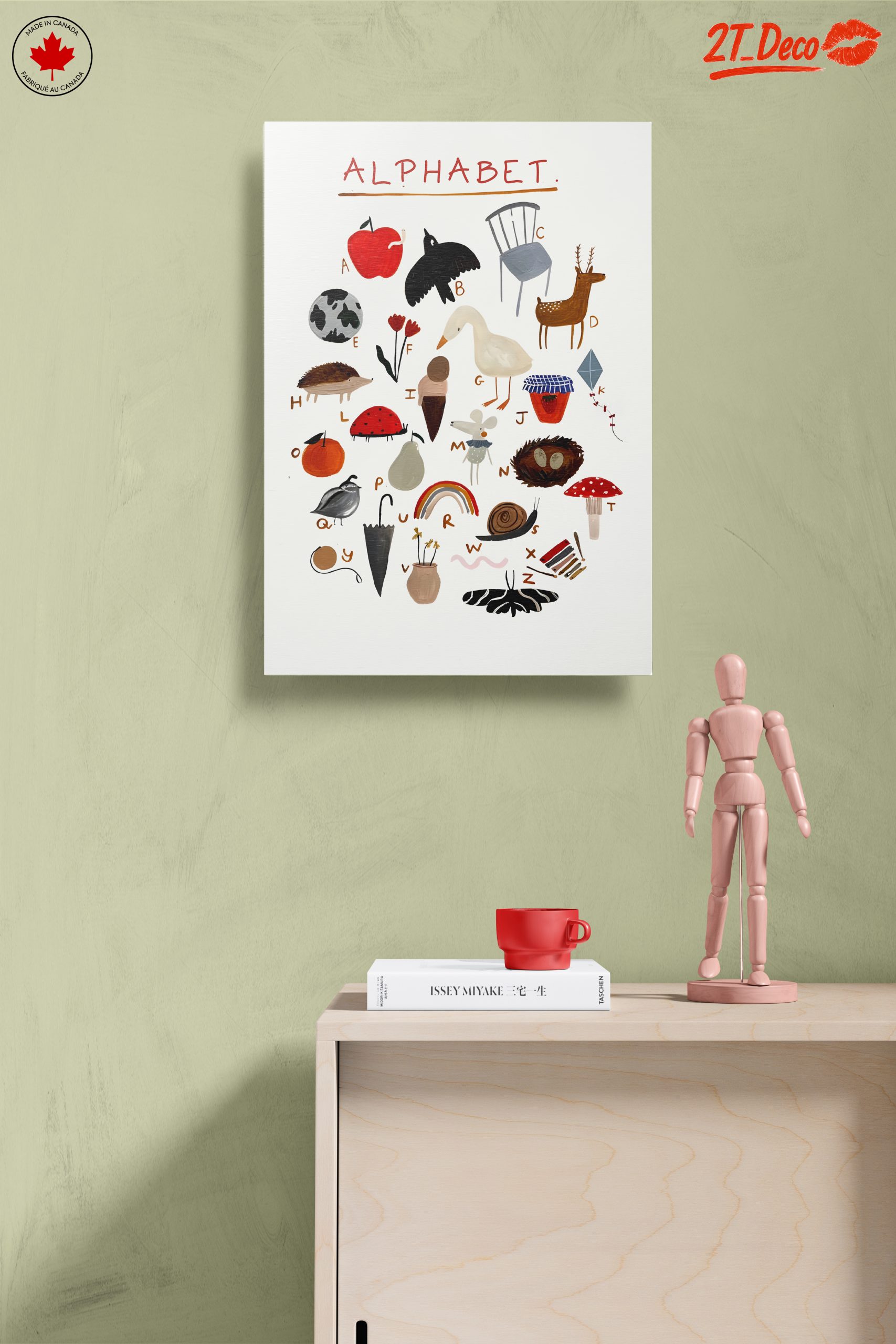 Playful Alphabet Illustrations for Kids - Image 14