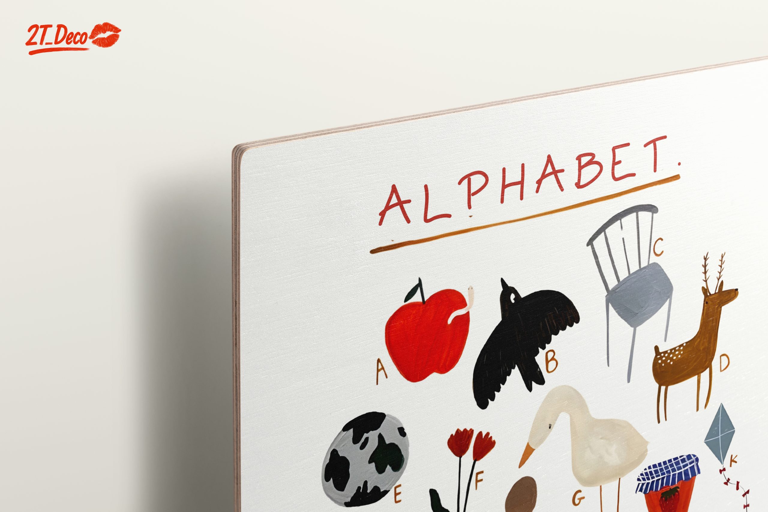 Playful Alphabet Illustrations for Kids - Image 15