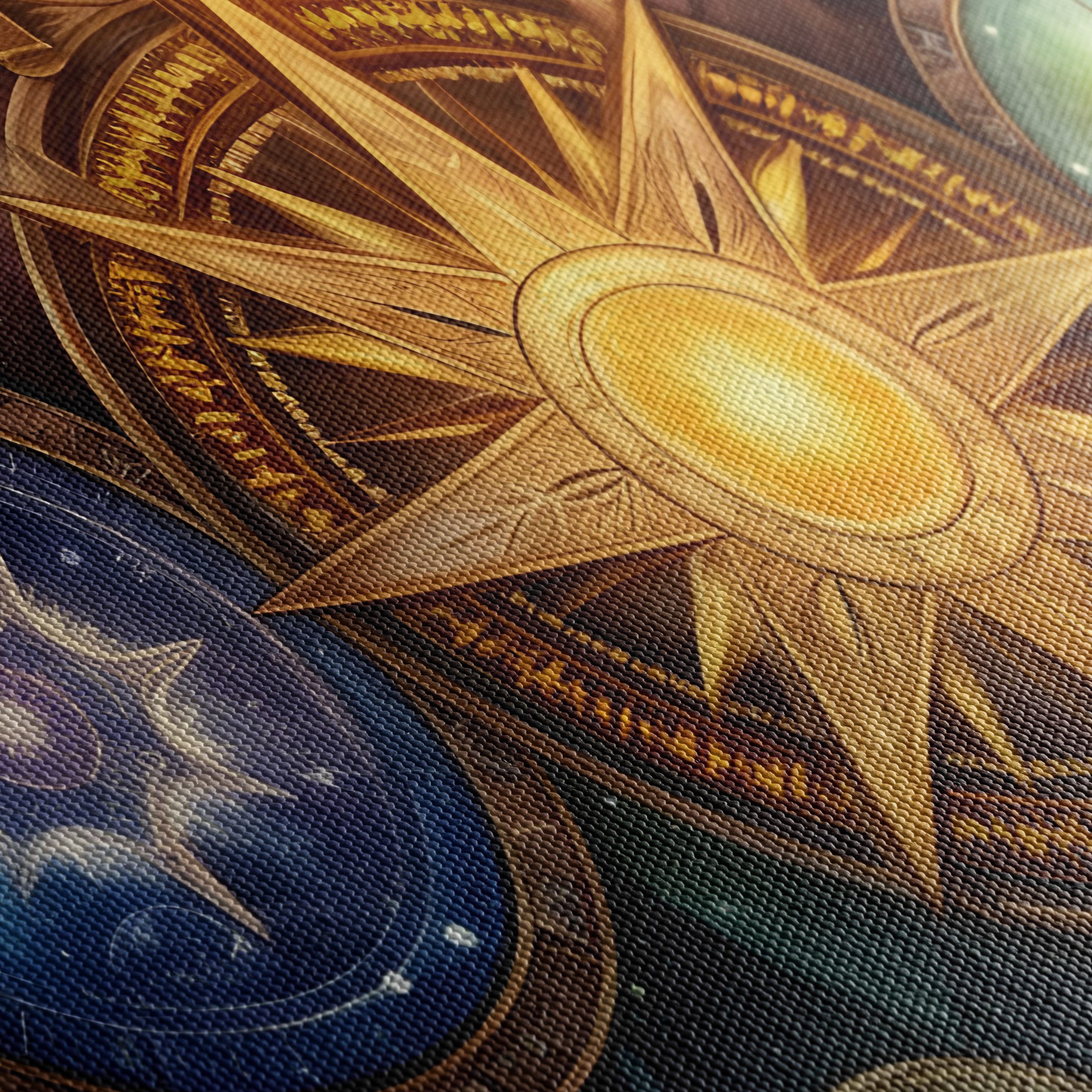 Celestial Fantasy Spiritual Artwork with Vibrant Colors - Image 5