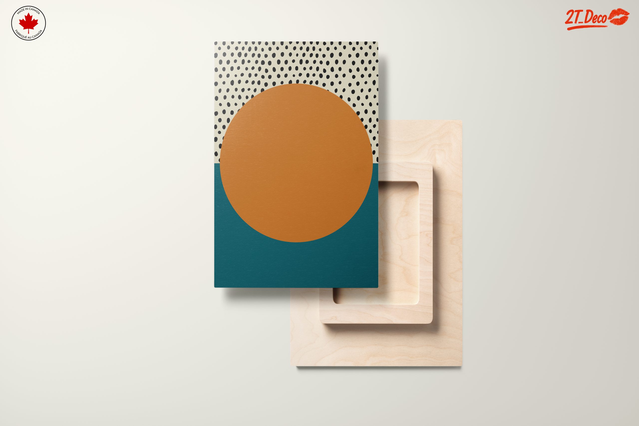 Geometric Abstract Art with Earthy Tones 6 - Image 11