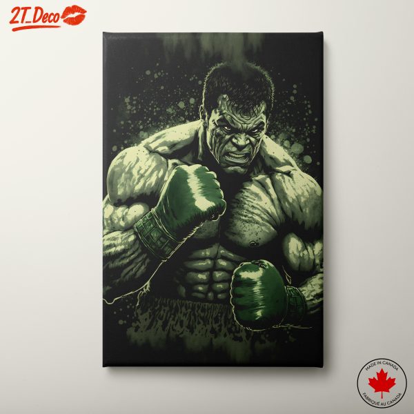 Fierce Dynamic Character Art of the Hulk