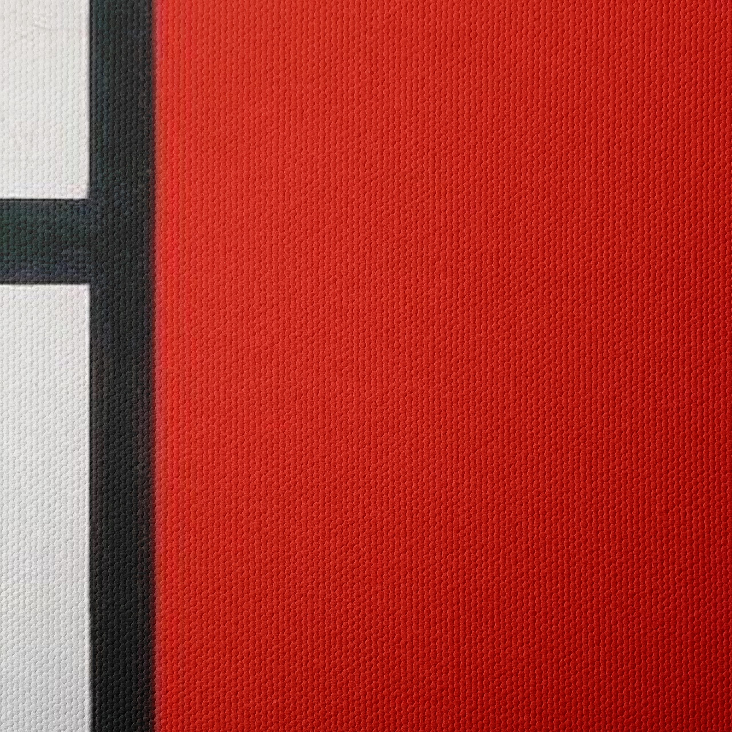Geometric Red Abstract Composition - Image 4