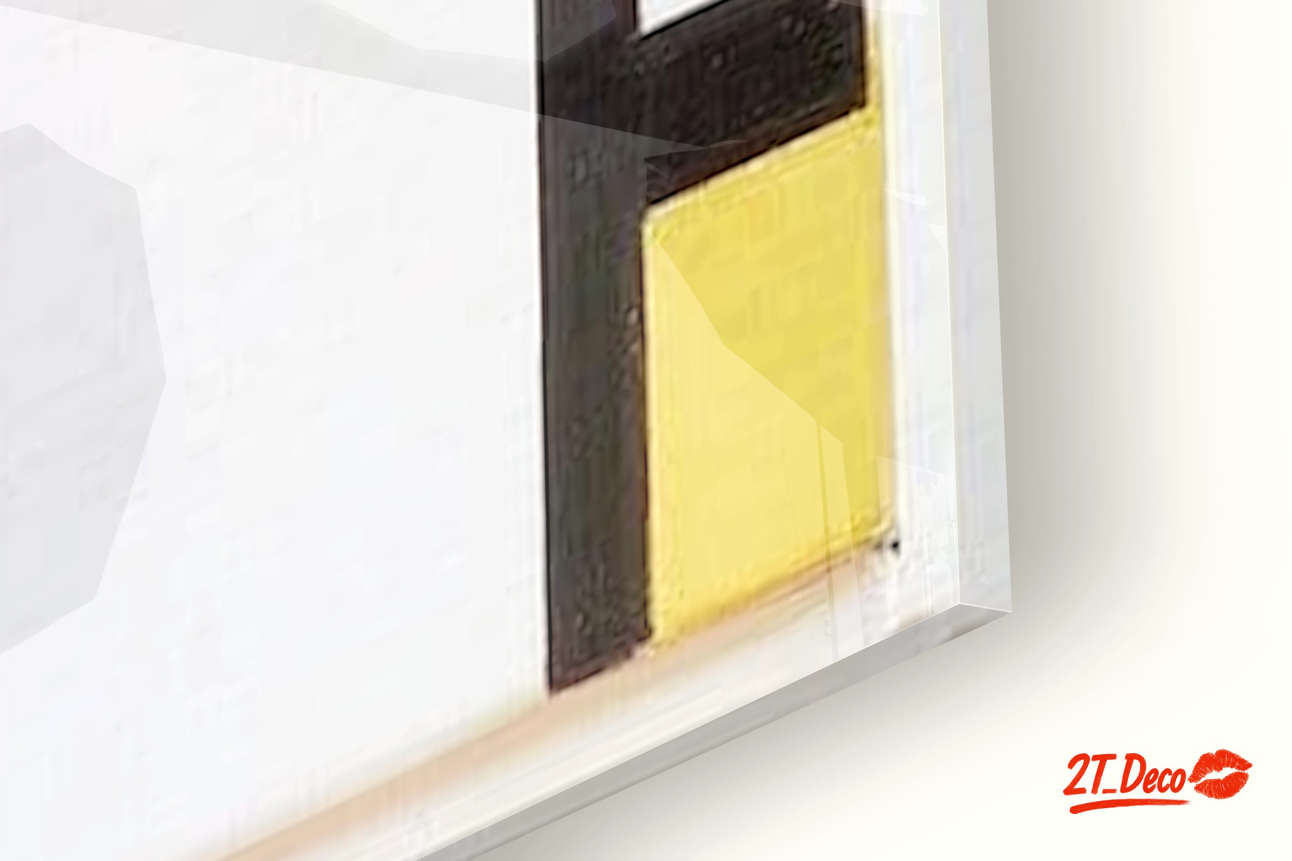 Geometric Red Abstract Composition - Image 9