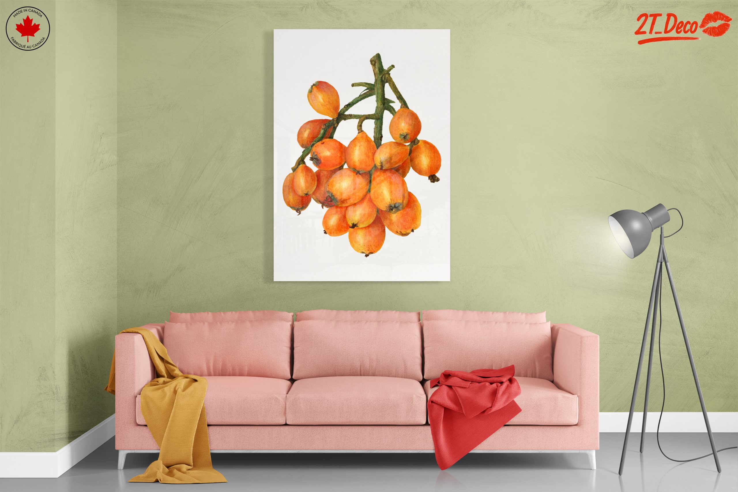 Detailed Botanical Illustration of Loquats - Image 7