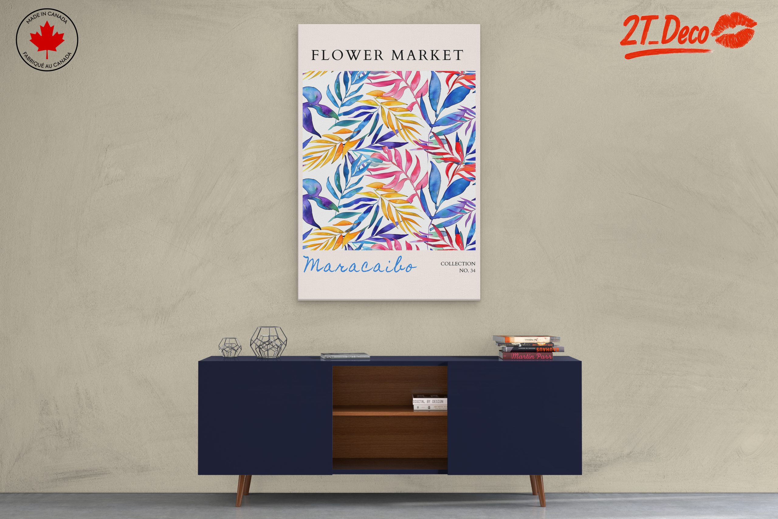 Vibrant Floral Arrangement in Watercolor 2 - Image 3