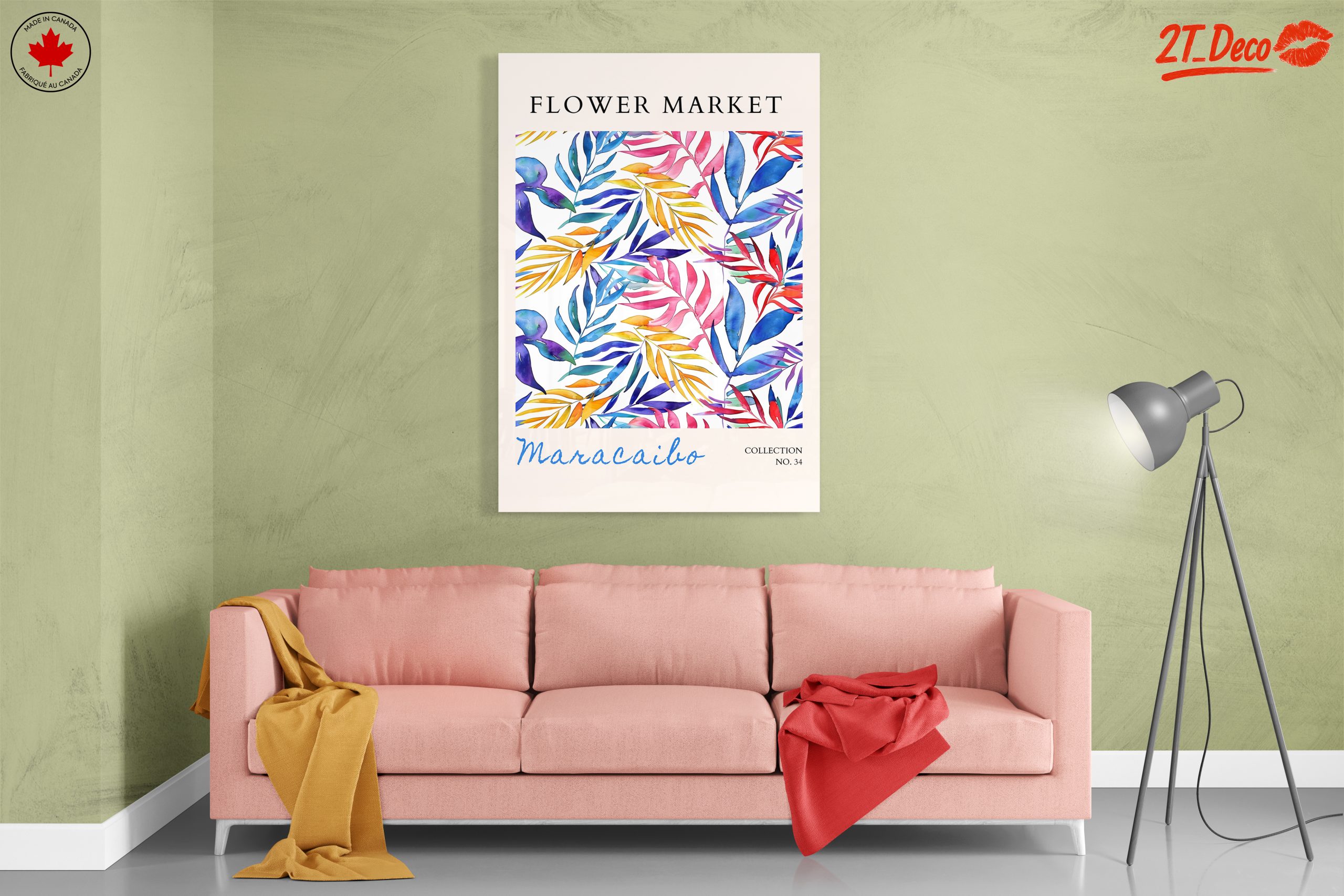 Vibrant Floral Arrangement in Watercolor 2 - Image 7
