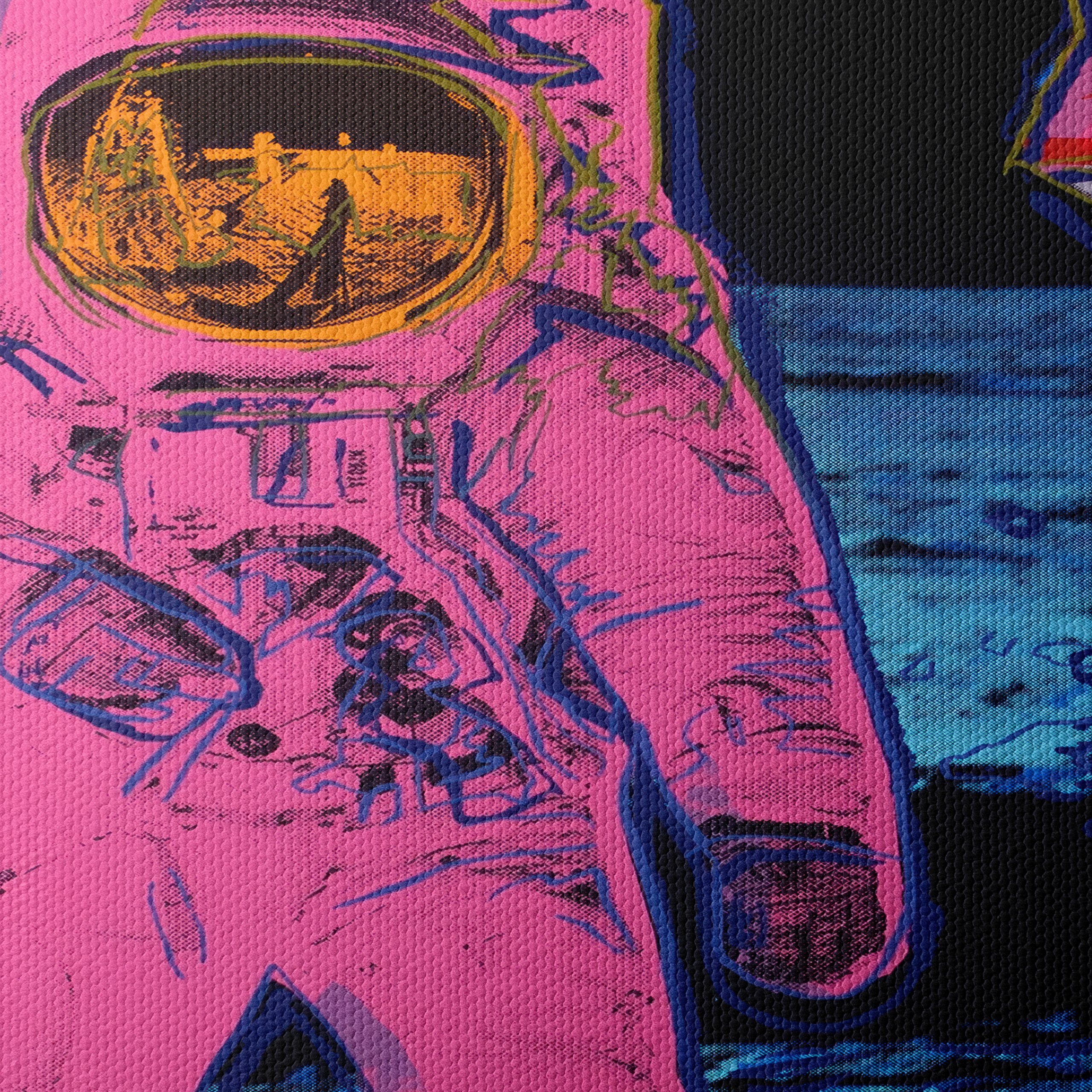 Stylized Astronaut in Vibrant Colors - Image 4