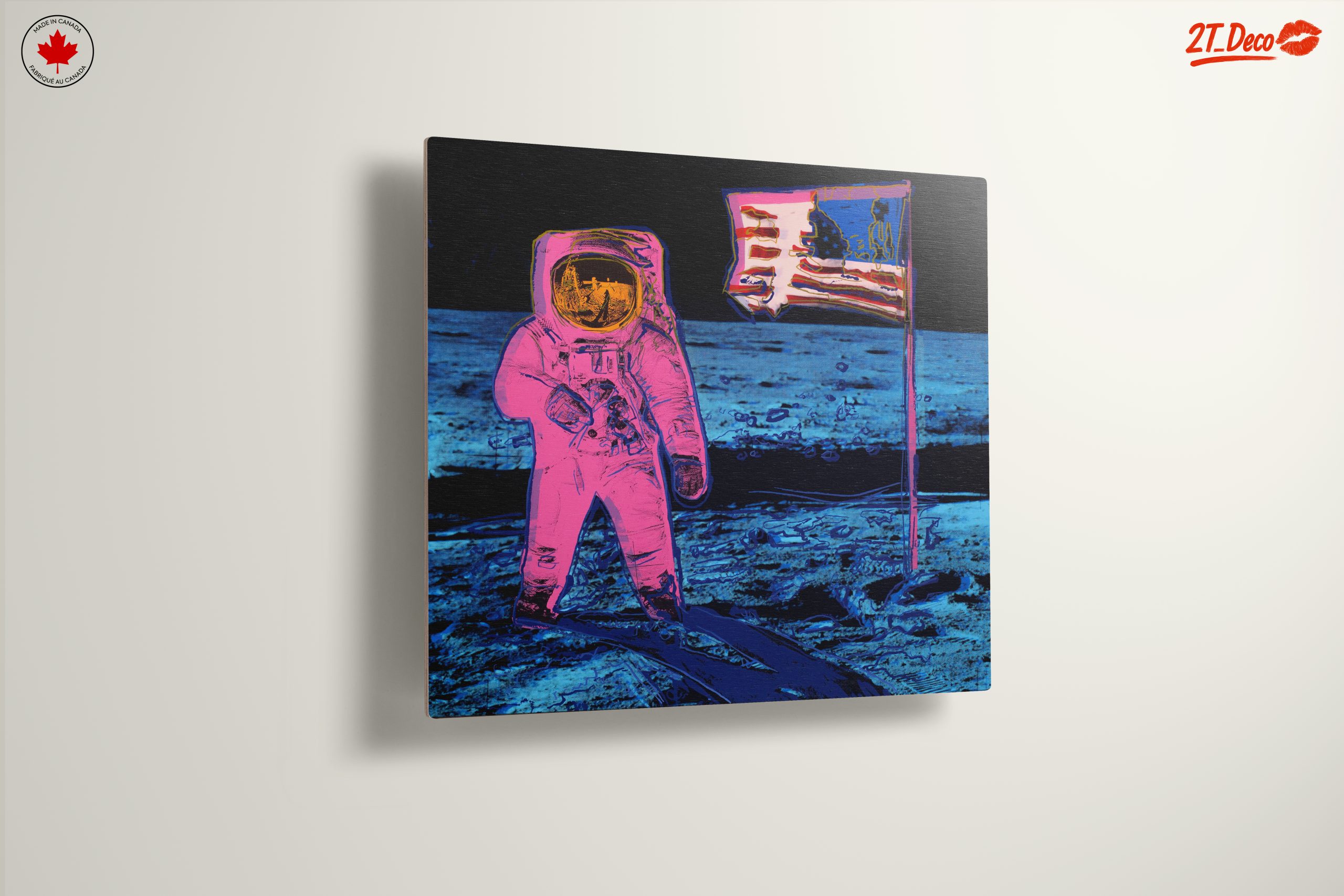 Stylized Astronaut in Vibrant Colors - Image 13