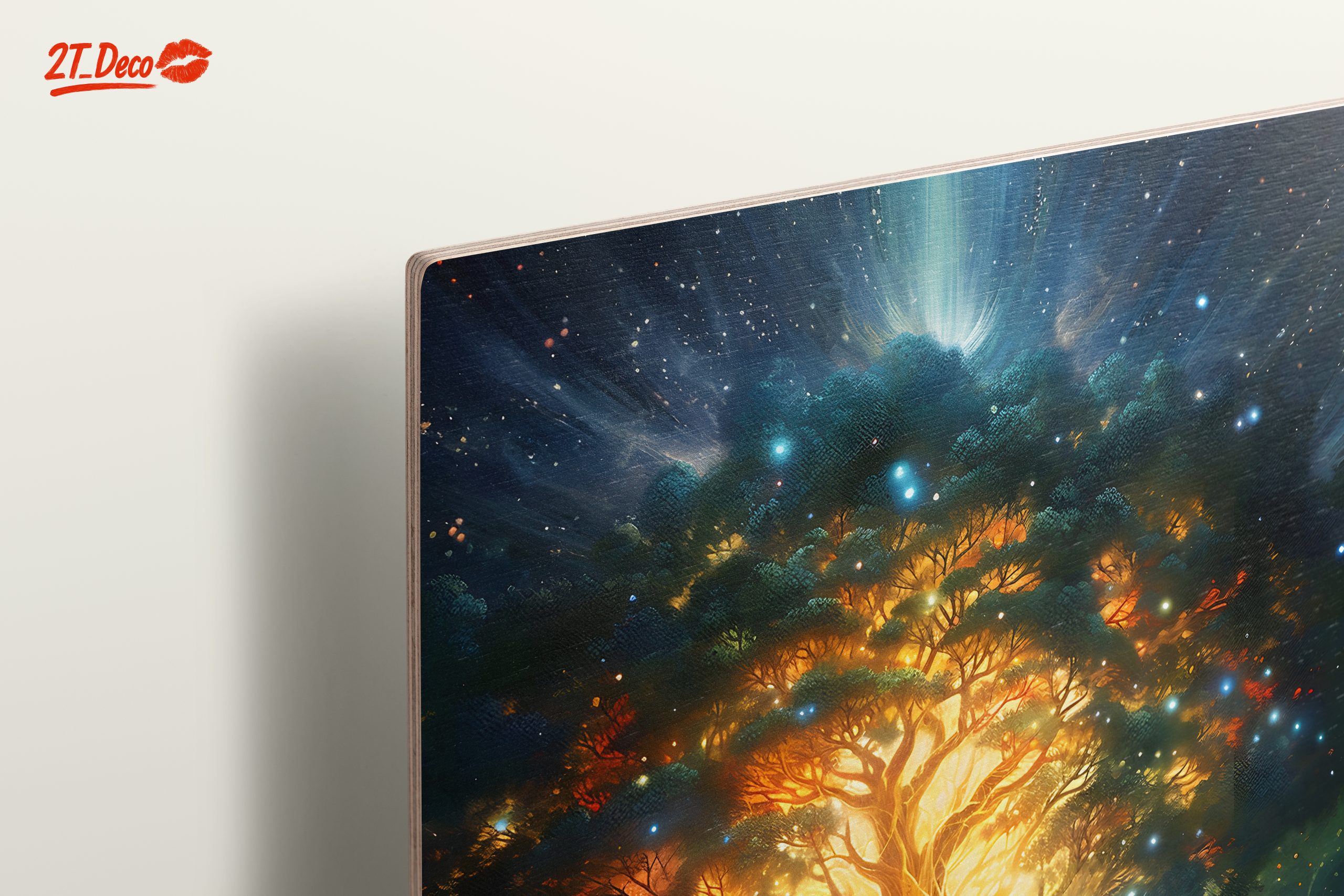 Mystical Tree Spirit in Cosmic Landscape - Image 15