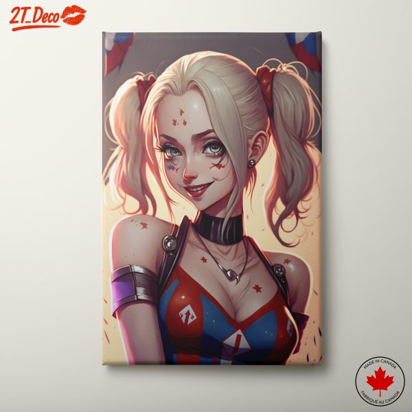 Vibrant Portrait of a Character with Dramatic Expression