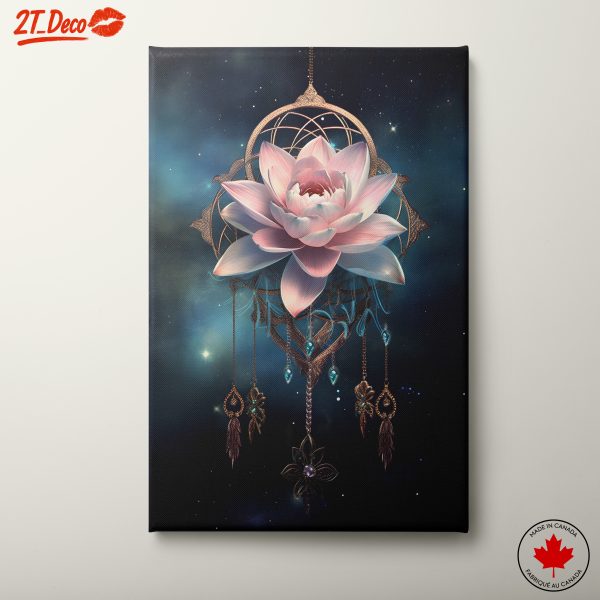 Stunning Celestial Lotus Flower Art
