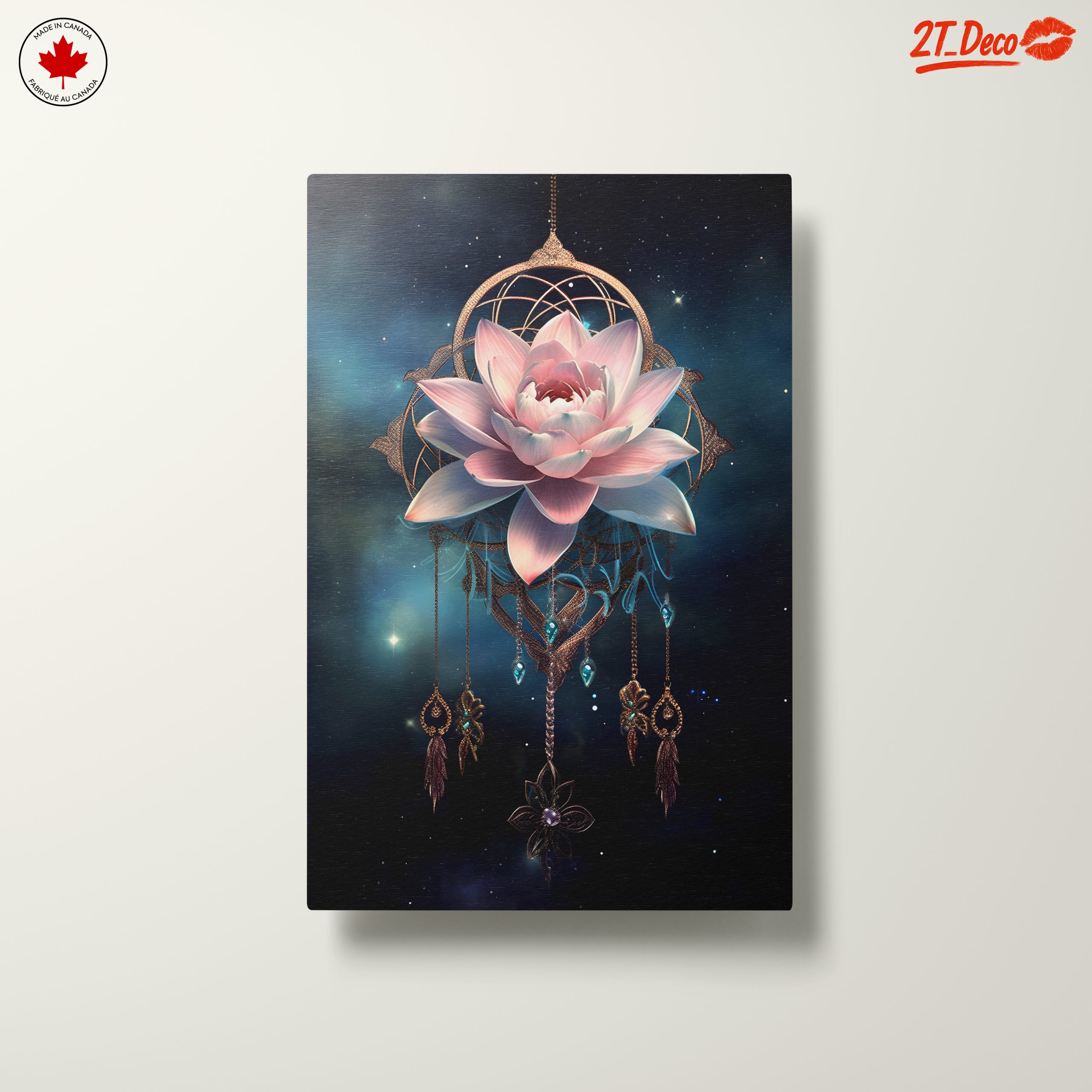 Stunning Celestial Lotus Flower Art - Image 10
