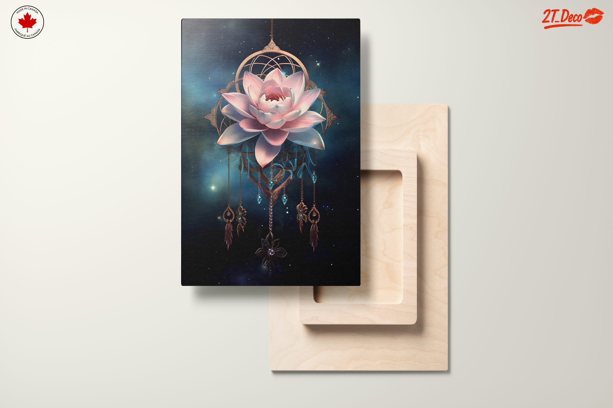 Stunning Celestial Lotus Flower Art - Image 11