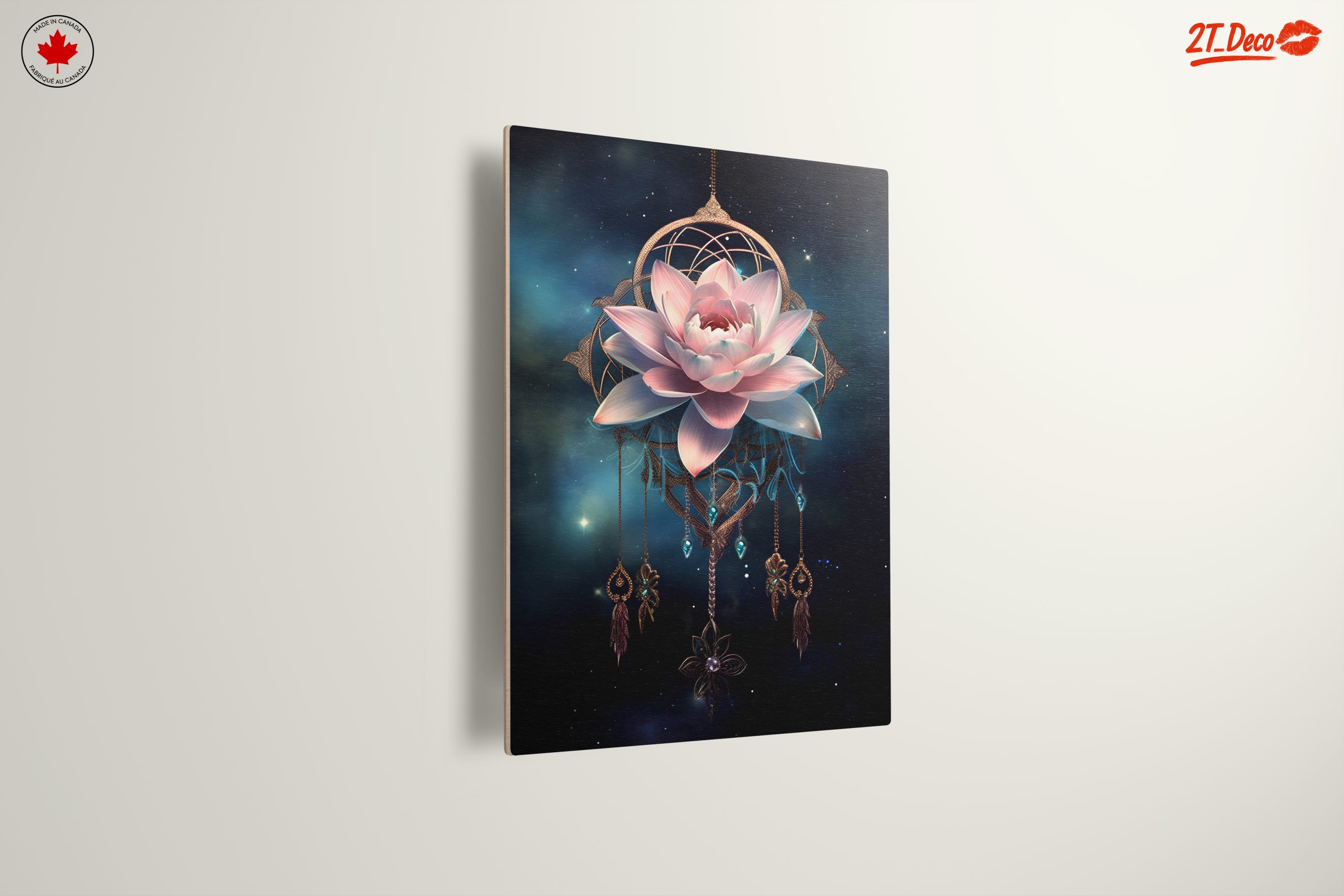 Stunning Celestial Lotus Flower Art - Image 13