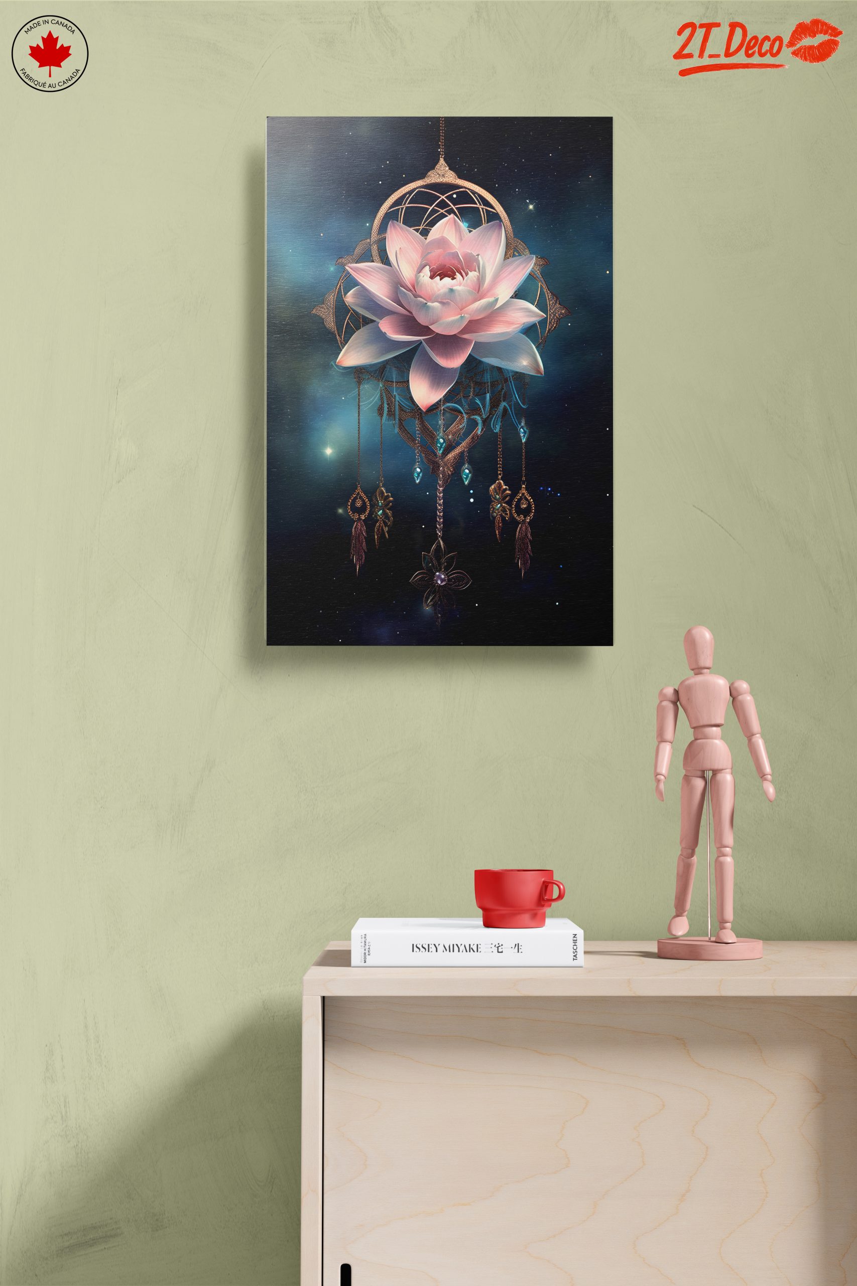 Stunning Celestial Lotus Flower Art - Image 14