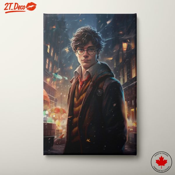 Contemporary Character Portrait in Magical Setting