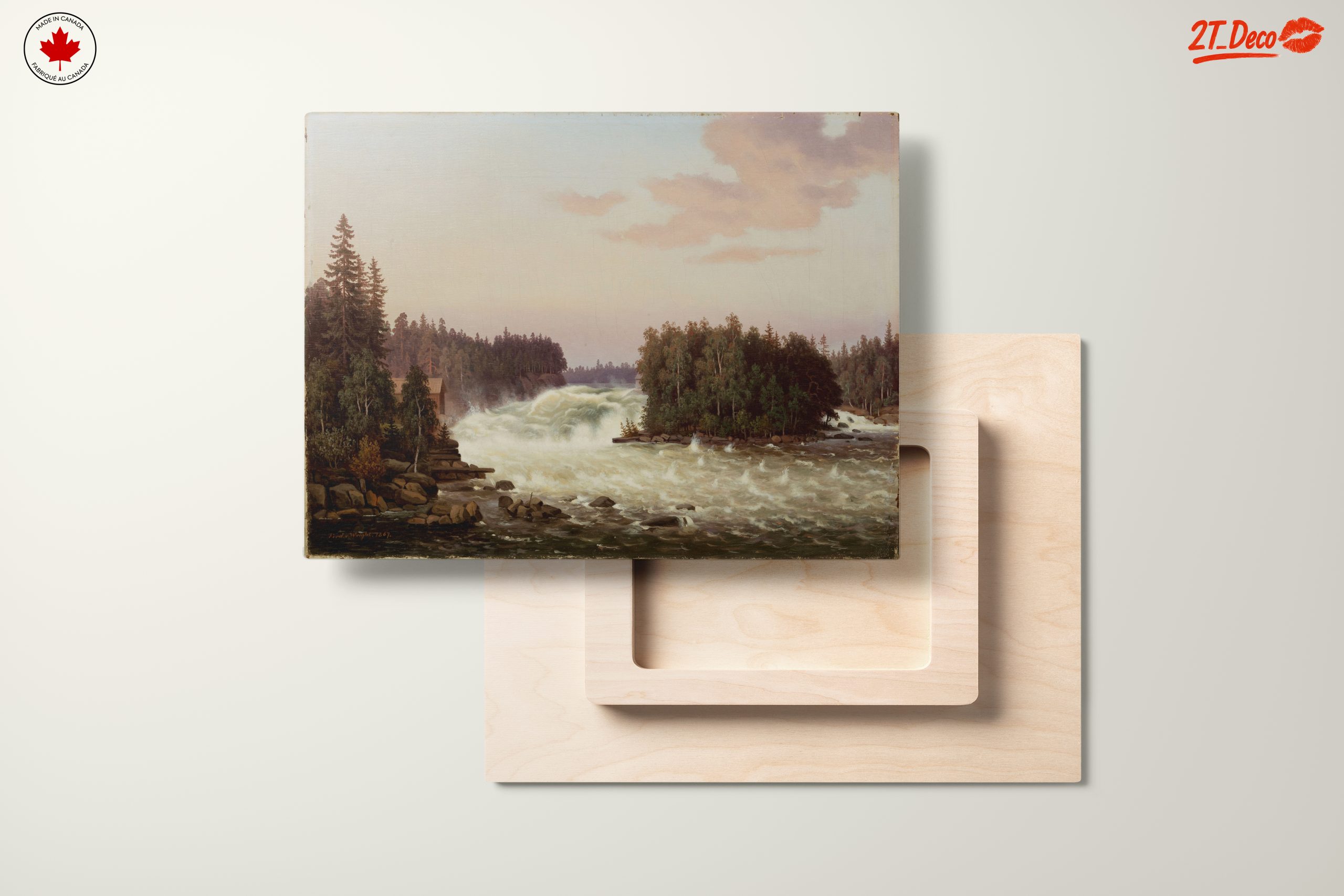 Majestic Waterfall in Lush Forest - Image 11