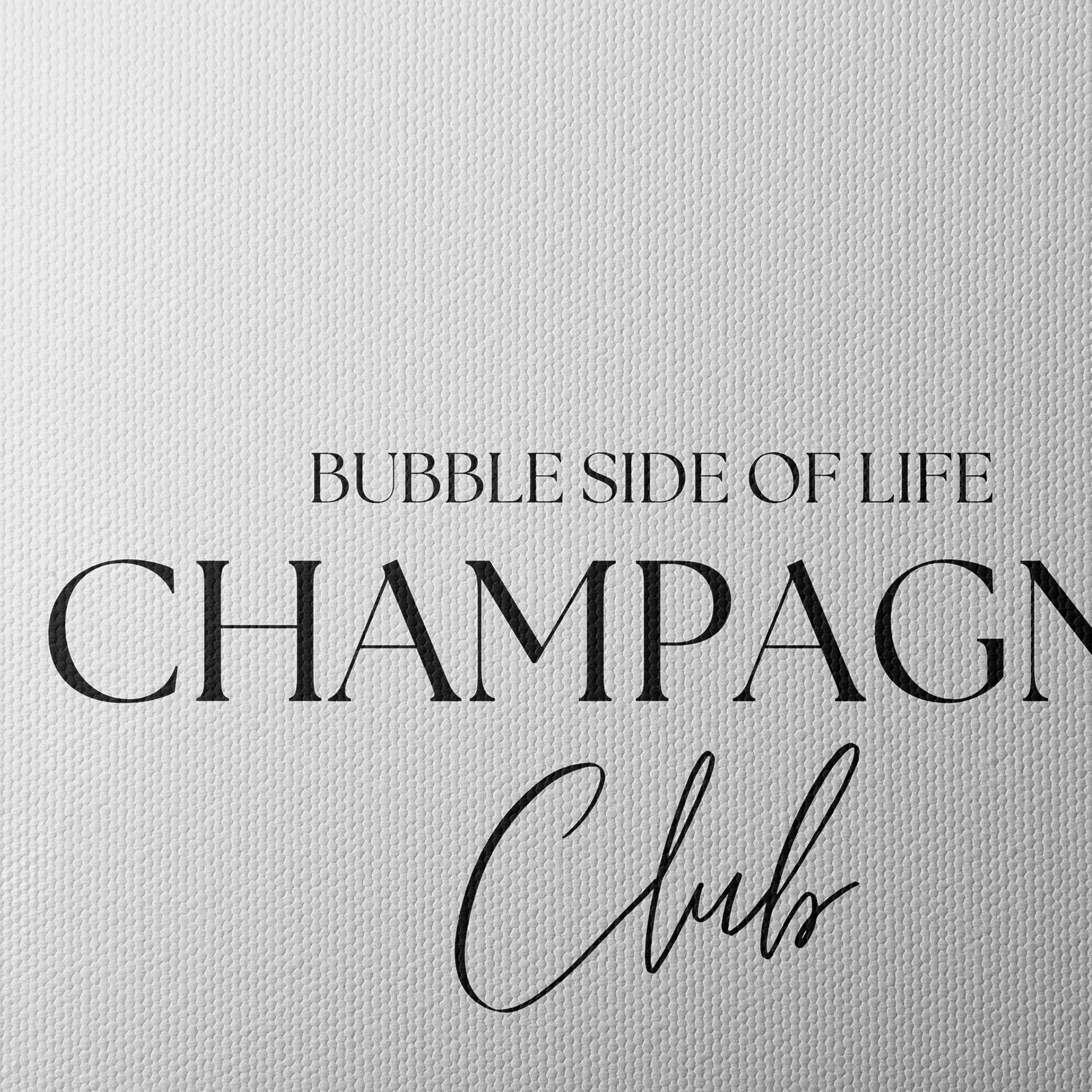 Chic Social Club Champagne Art for Modern Decor - Image 4