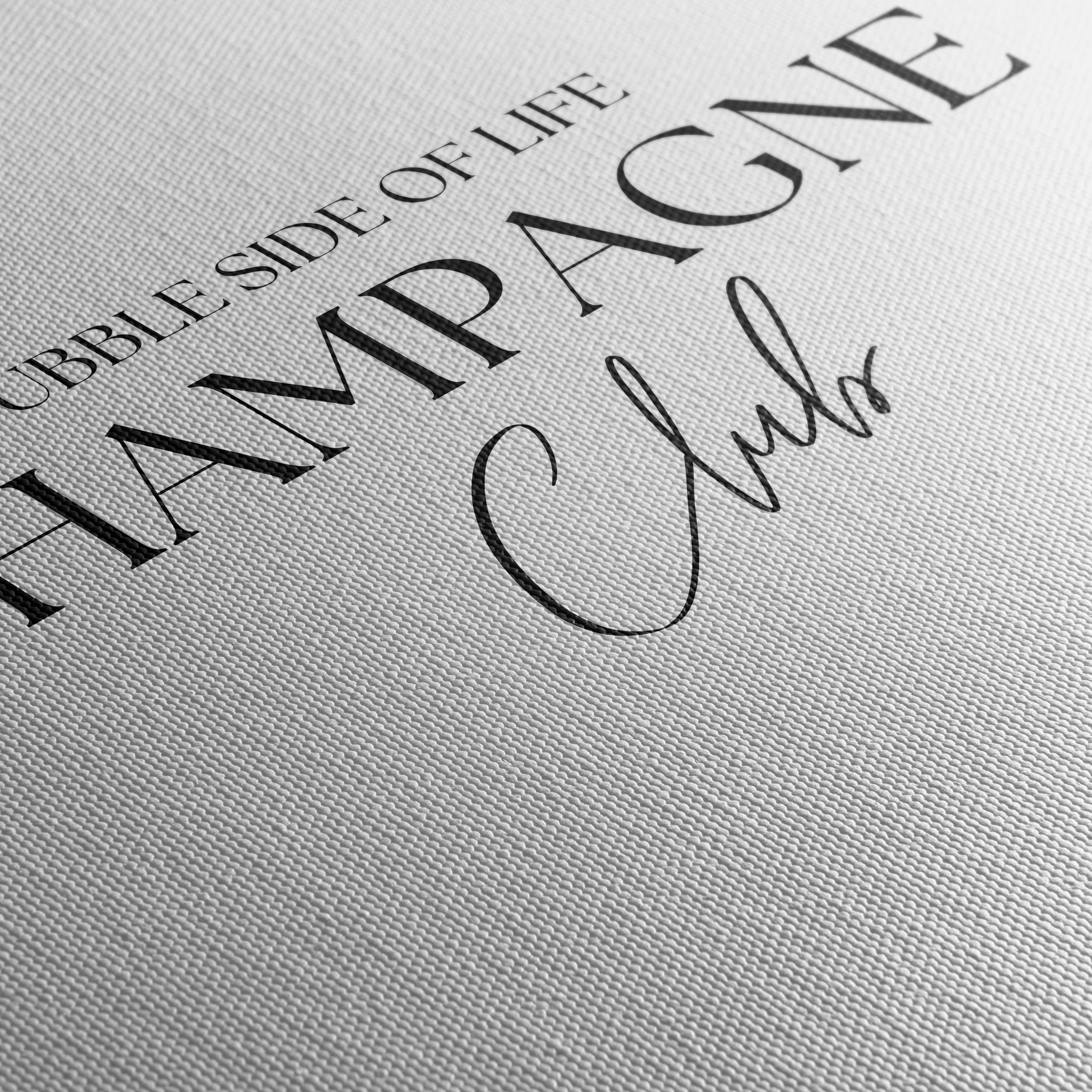 Chic Social Club Champagne Art for Modern Decor - Image 5