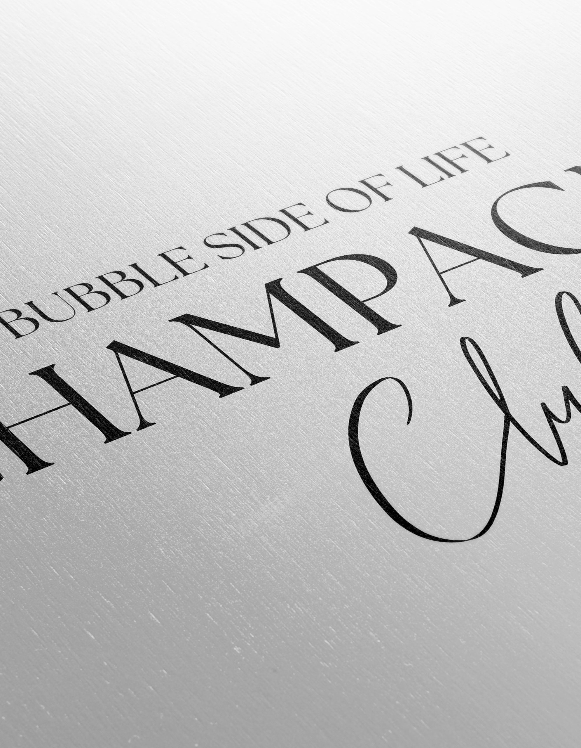 Chic Social Club Champagne Art for Modern Decor - Image 12