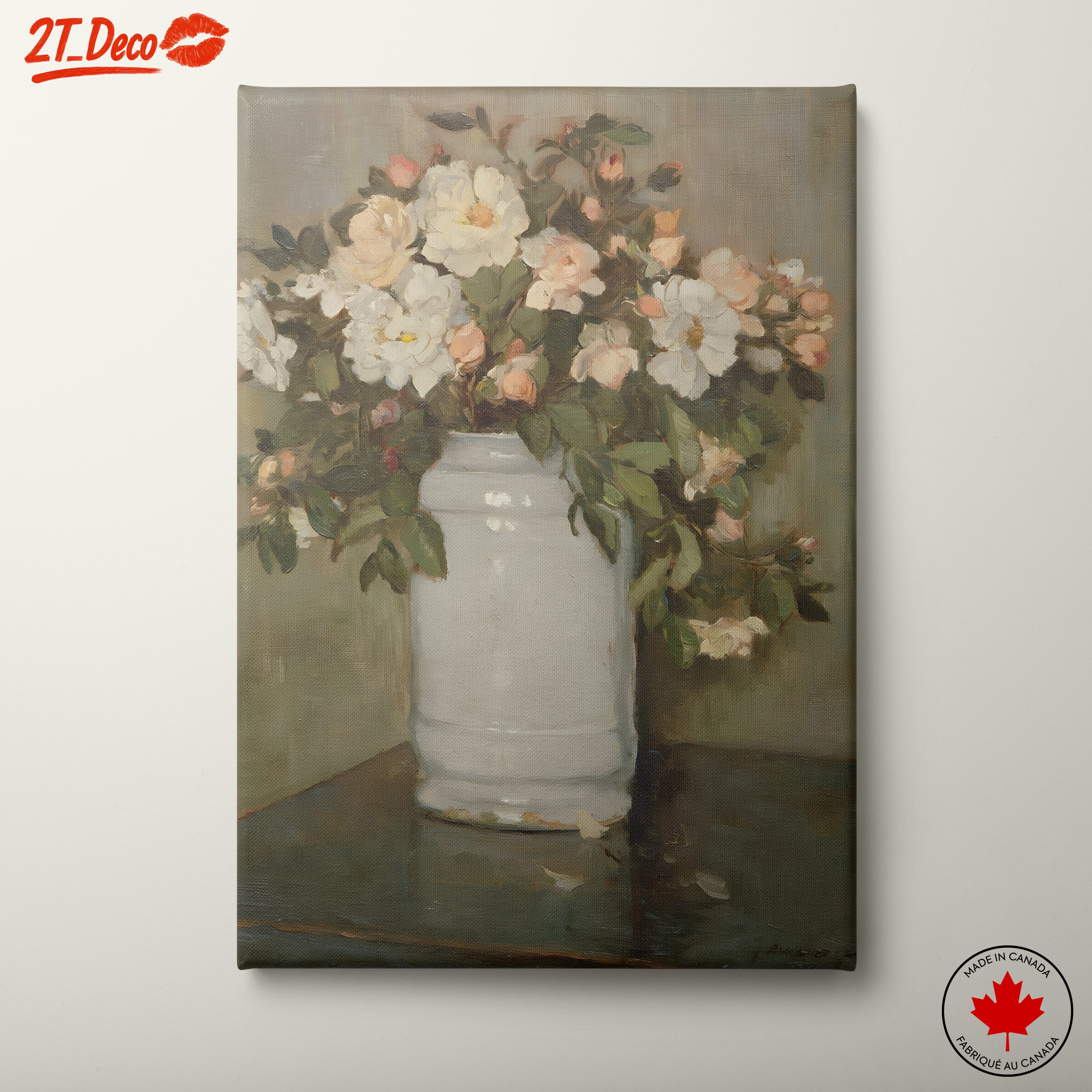 Delicate Floral Arrangement in Vase