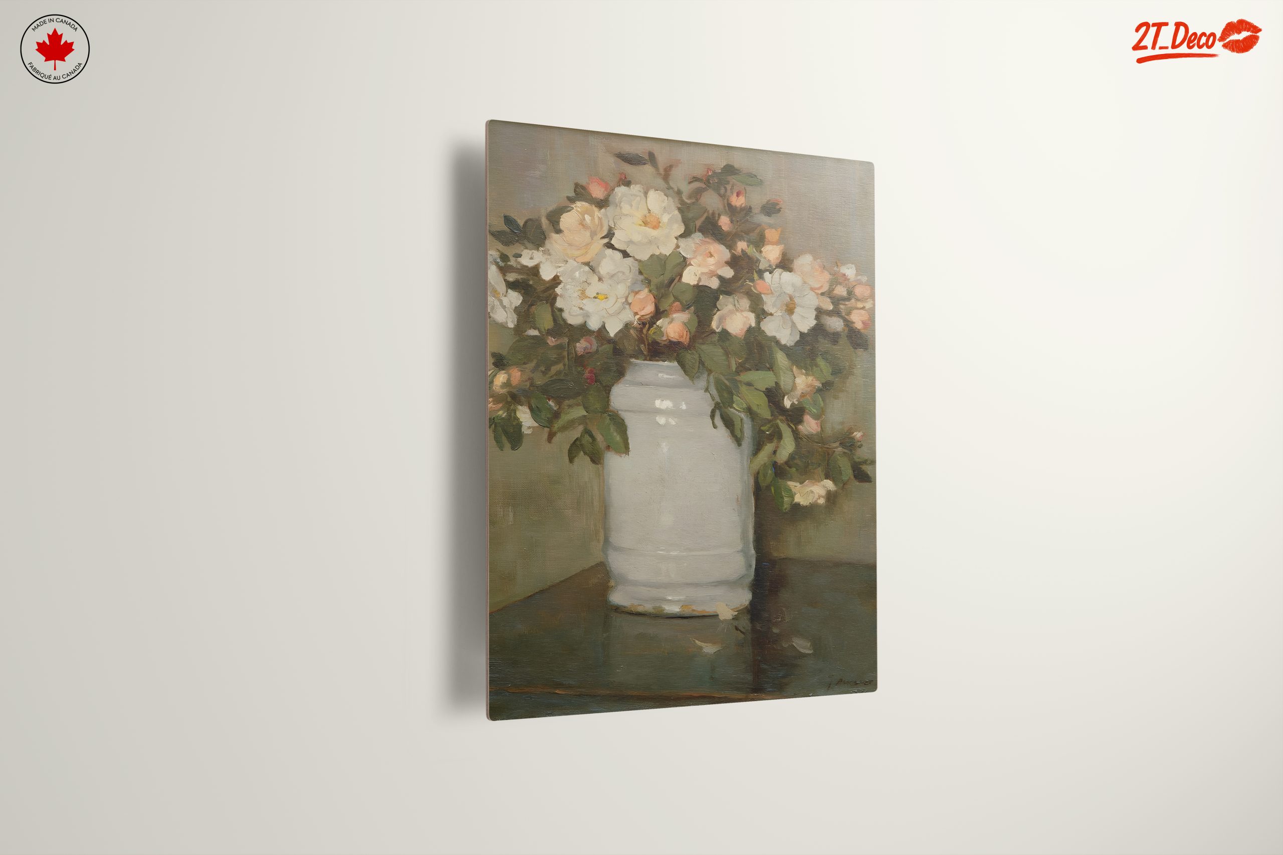Delicate Floral Arrangement in Vase - Image 13