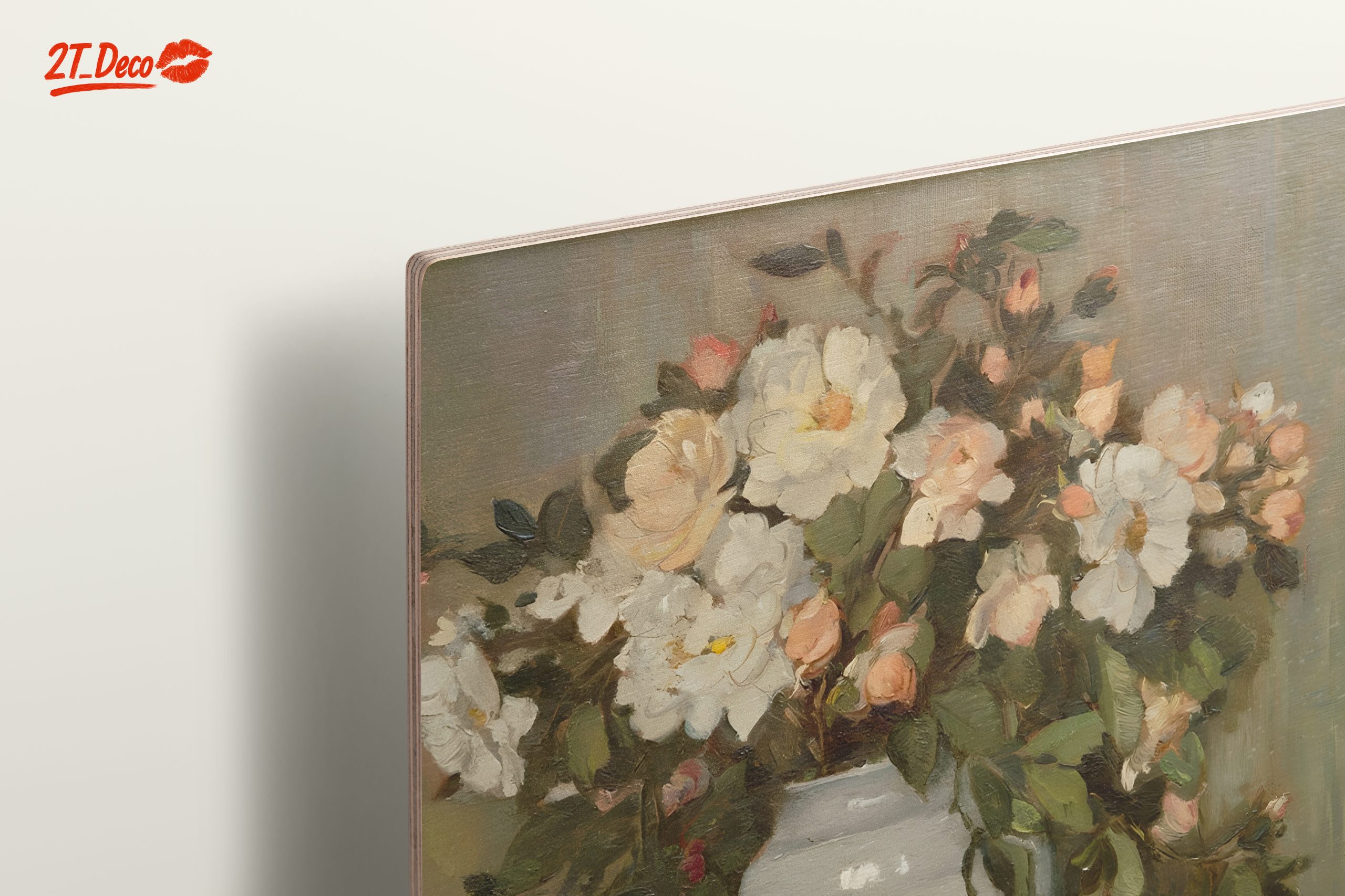 Delicate Floral Arrangement in Vase - Image 15