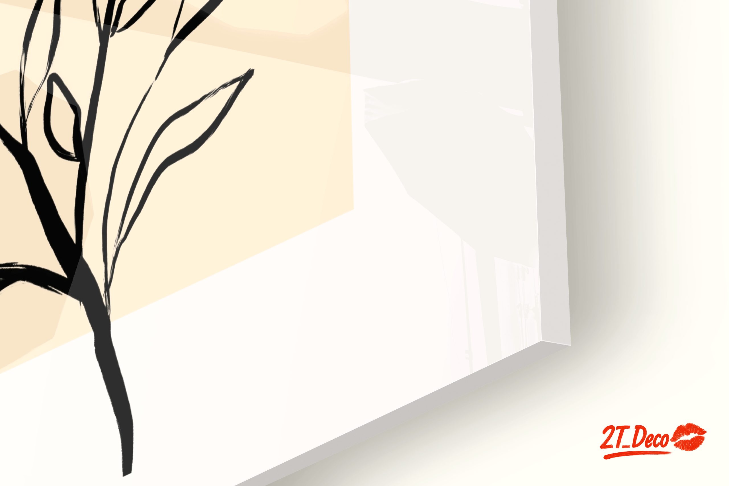 Stylized Floral Artwork for Modern Decor 2 - Image 9