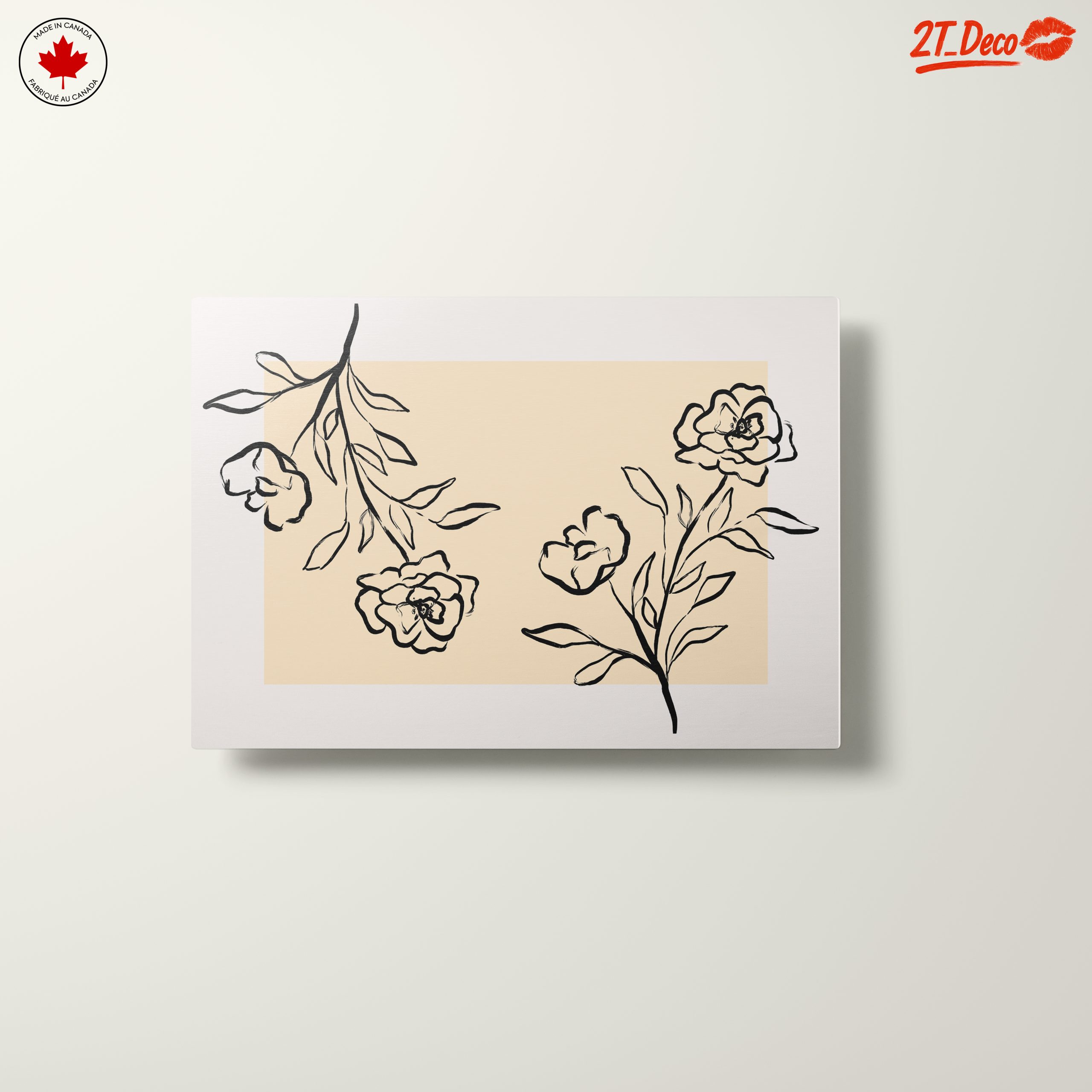 Stylized Floral Artwork for Modern Decor 2 - Image 10