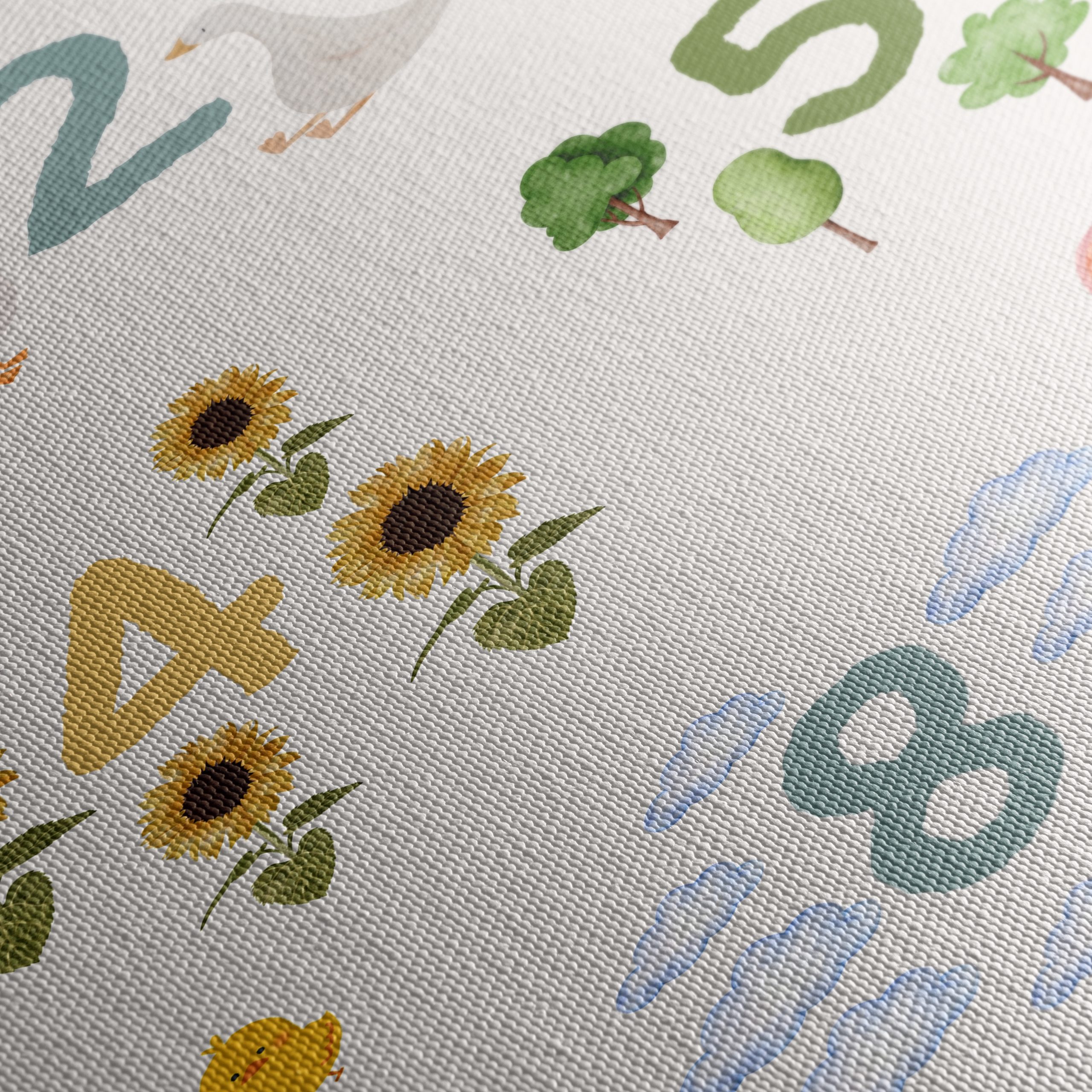 Playful Educational Wall Art for Kids - Image 5