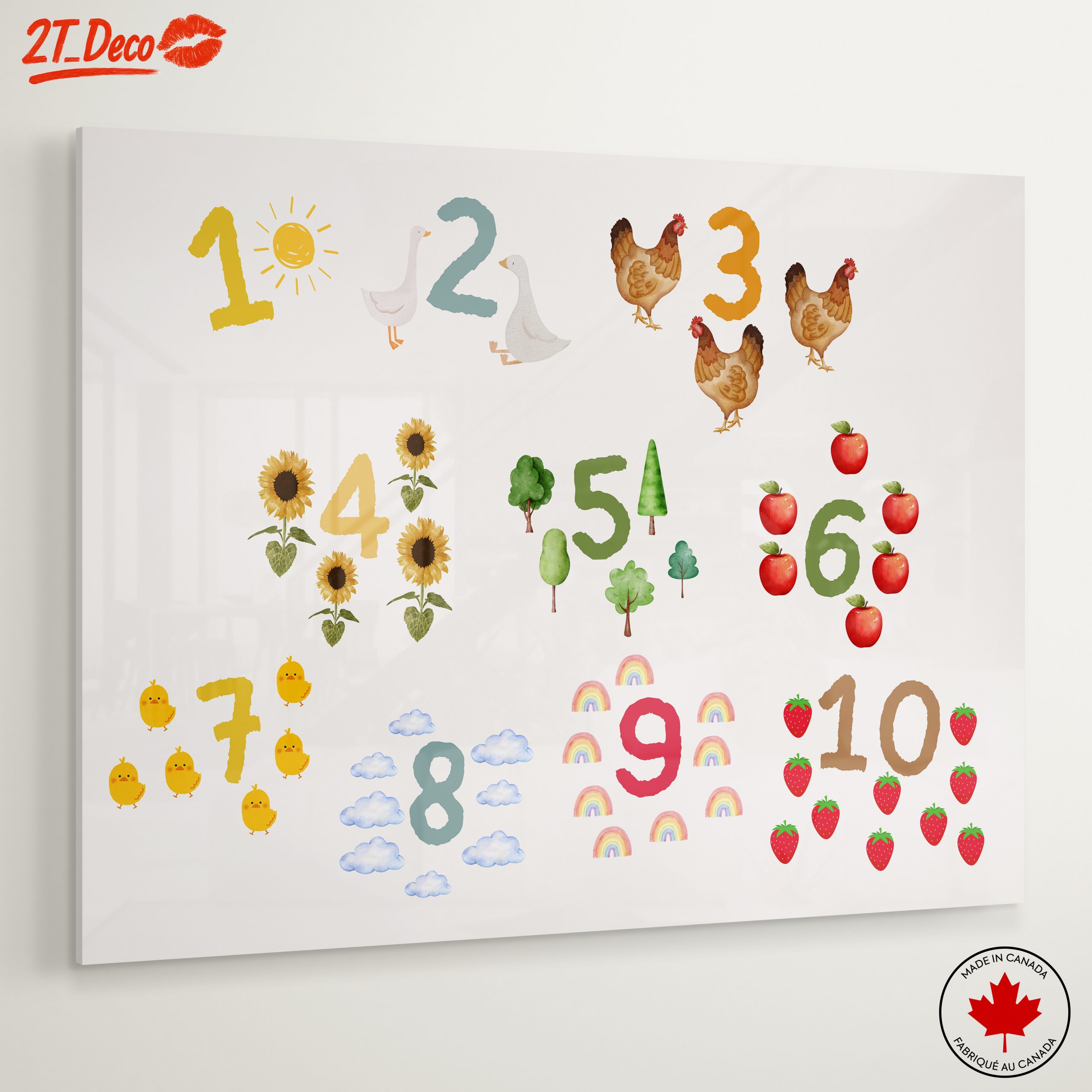 Playful Educational Wall Art for Kids - Image 6