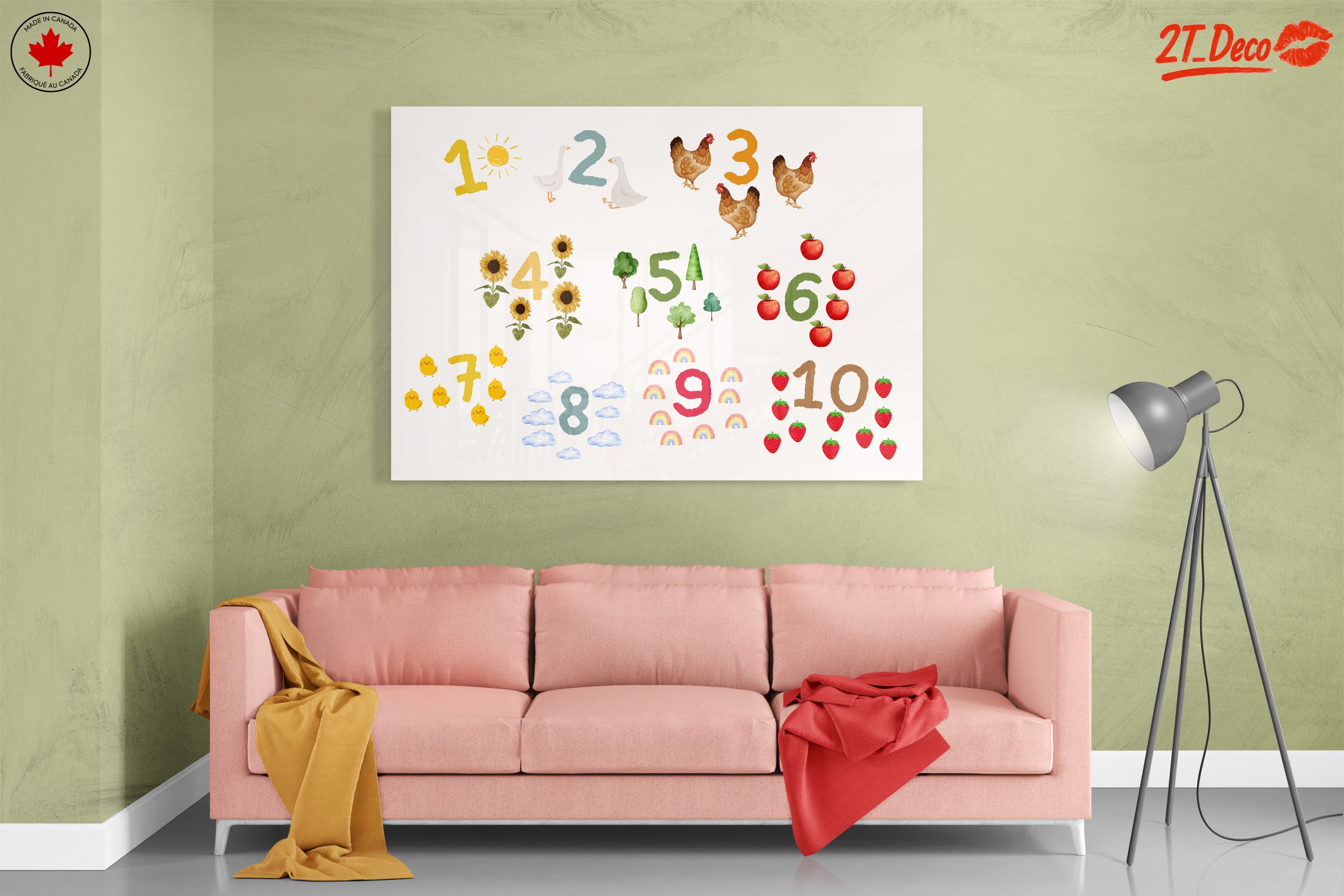 Playful Educational Wall Art for Kids - Image 7