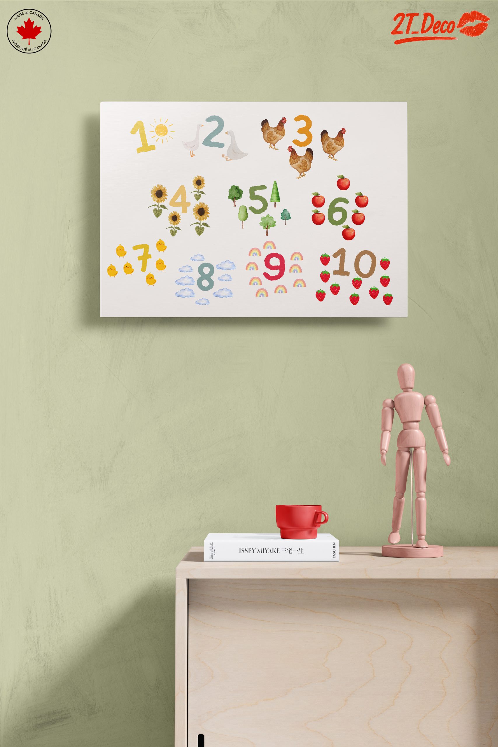 Playful Educational Wall Art for Kids - Image 14