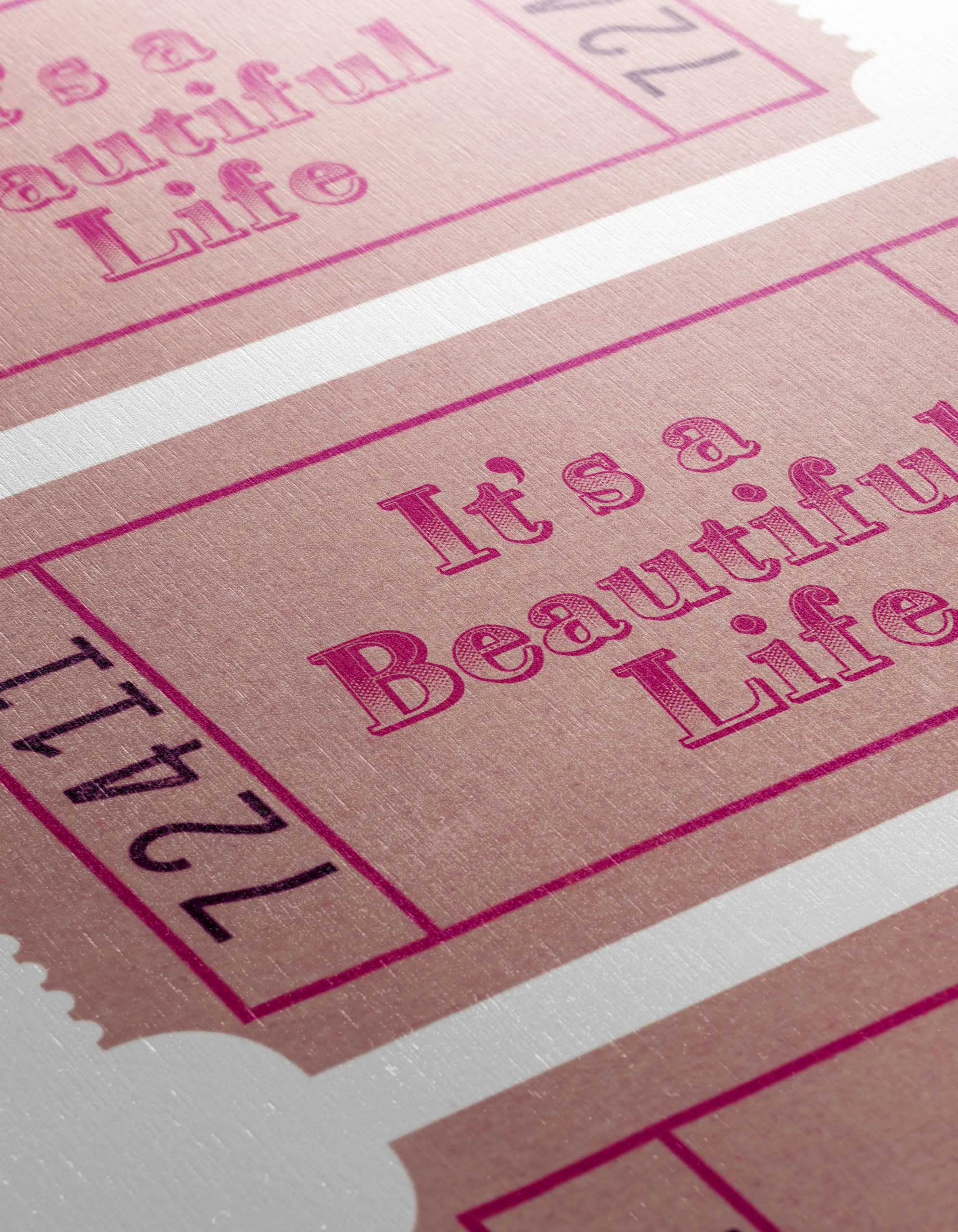 It's a Beautiful Life Inspirational Quote Art - Image 12
